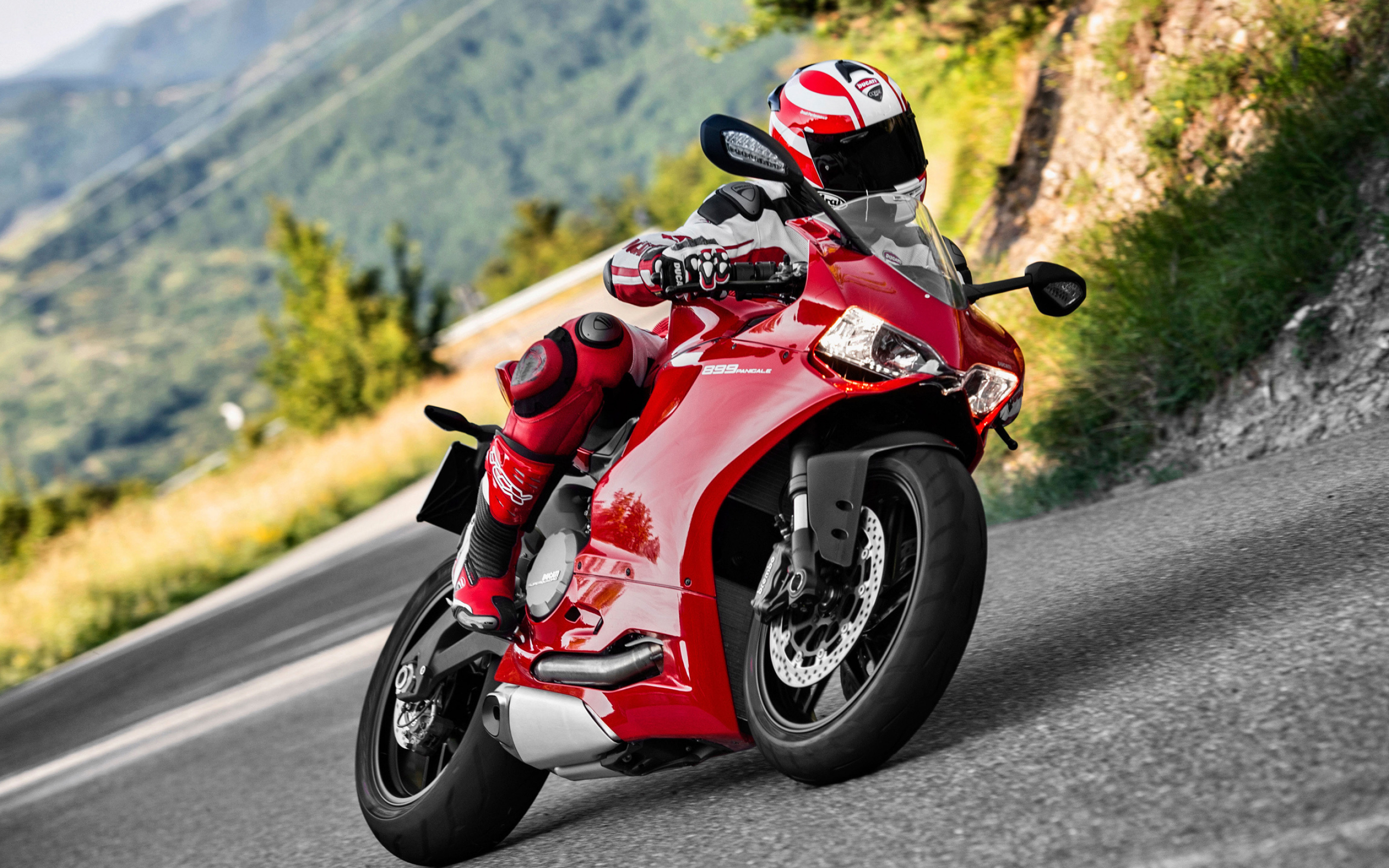 Ducati superbike, 899 Panigale, Motorcycle, Ultra HD, 2560x1600 HD Desktop