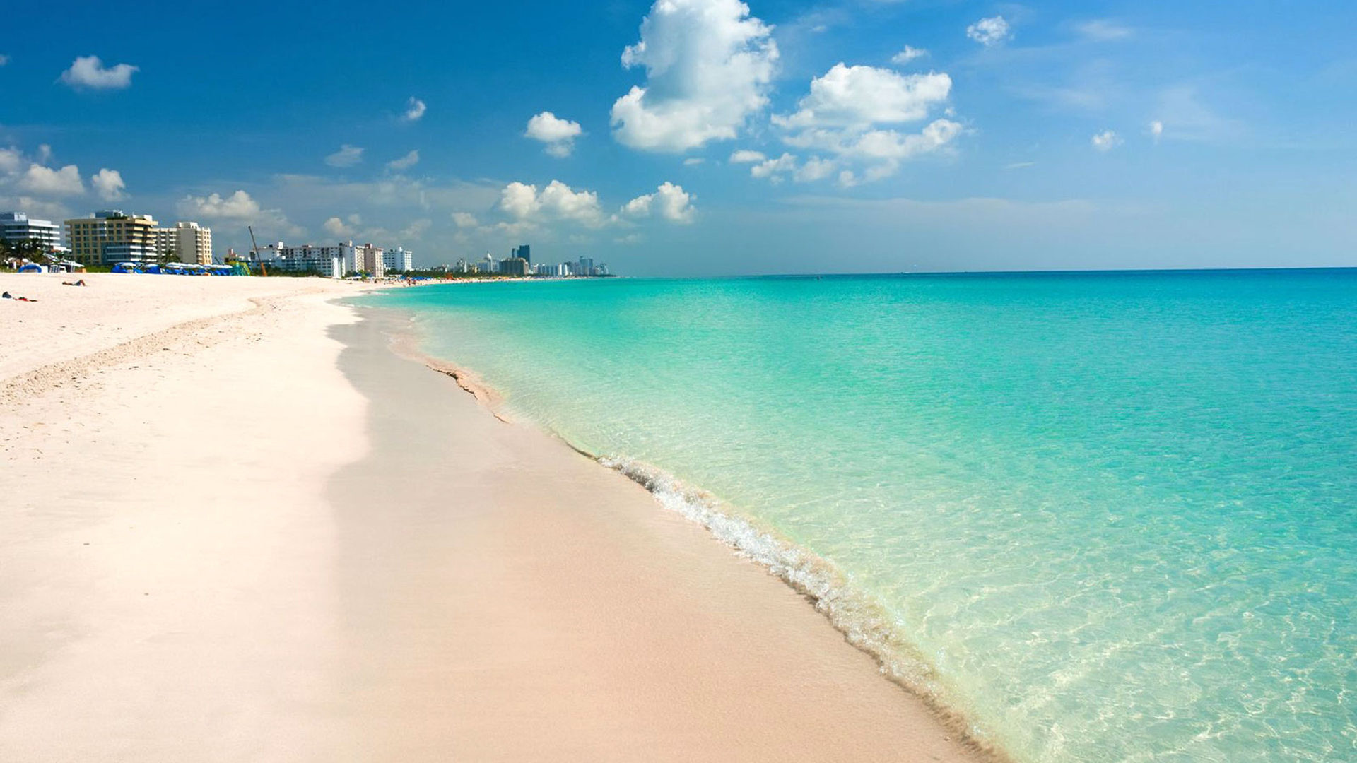 Miami's South Beach, Florida Wallpaper, 1920x1080 Full HD Desktop