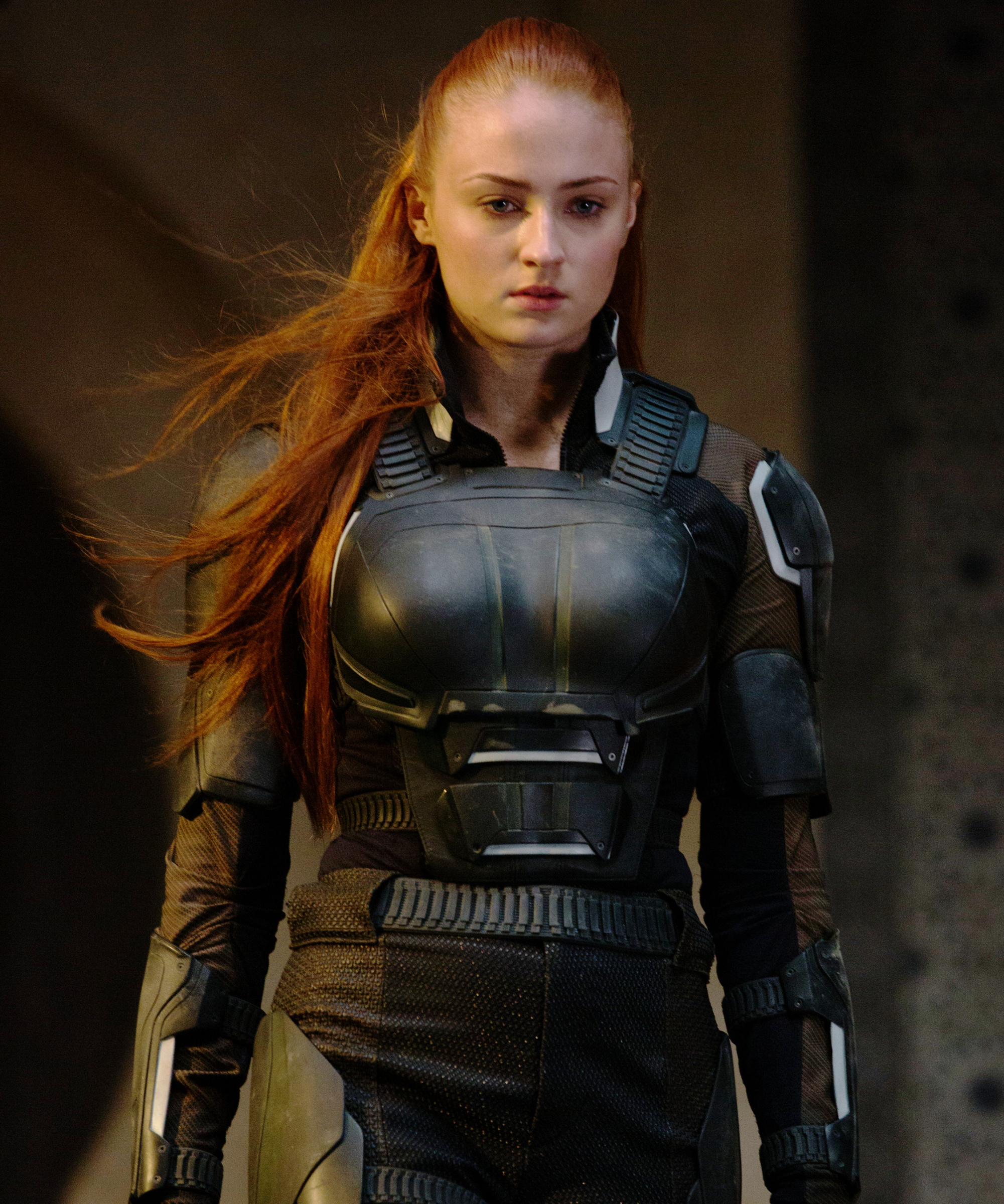 Sophie Turner, Phoenix, X-Men Dark Phoenix, Movie, 2010x2400 HD Phone