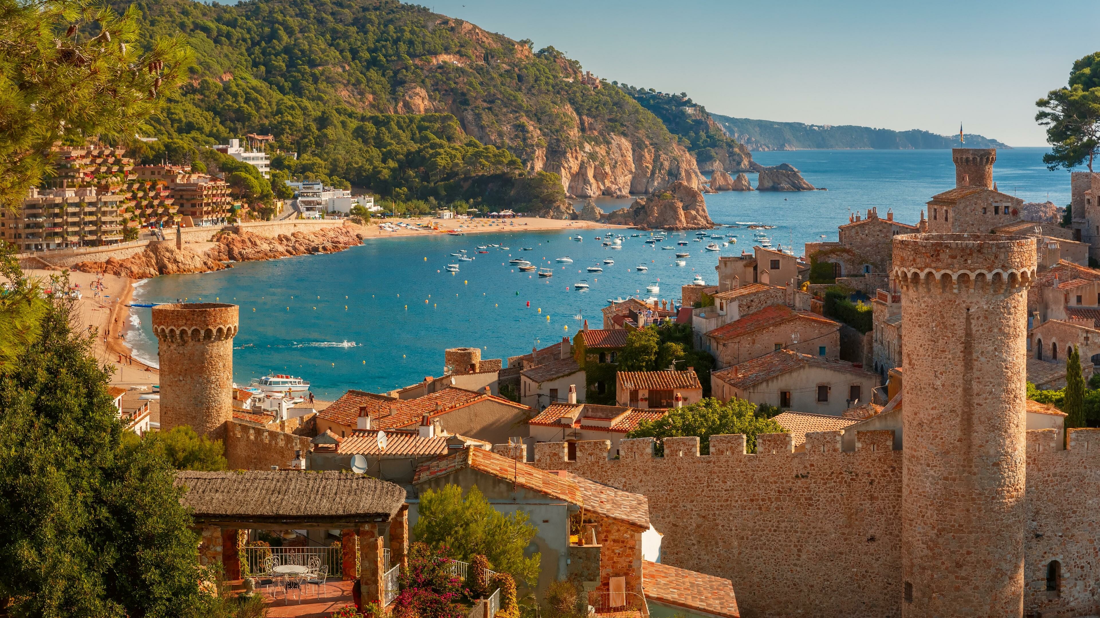 Tossa de Mar, Spain Wallpaper, 3840x2160 4K Desktop