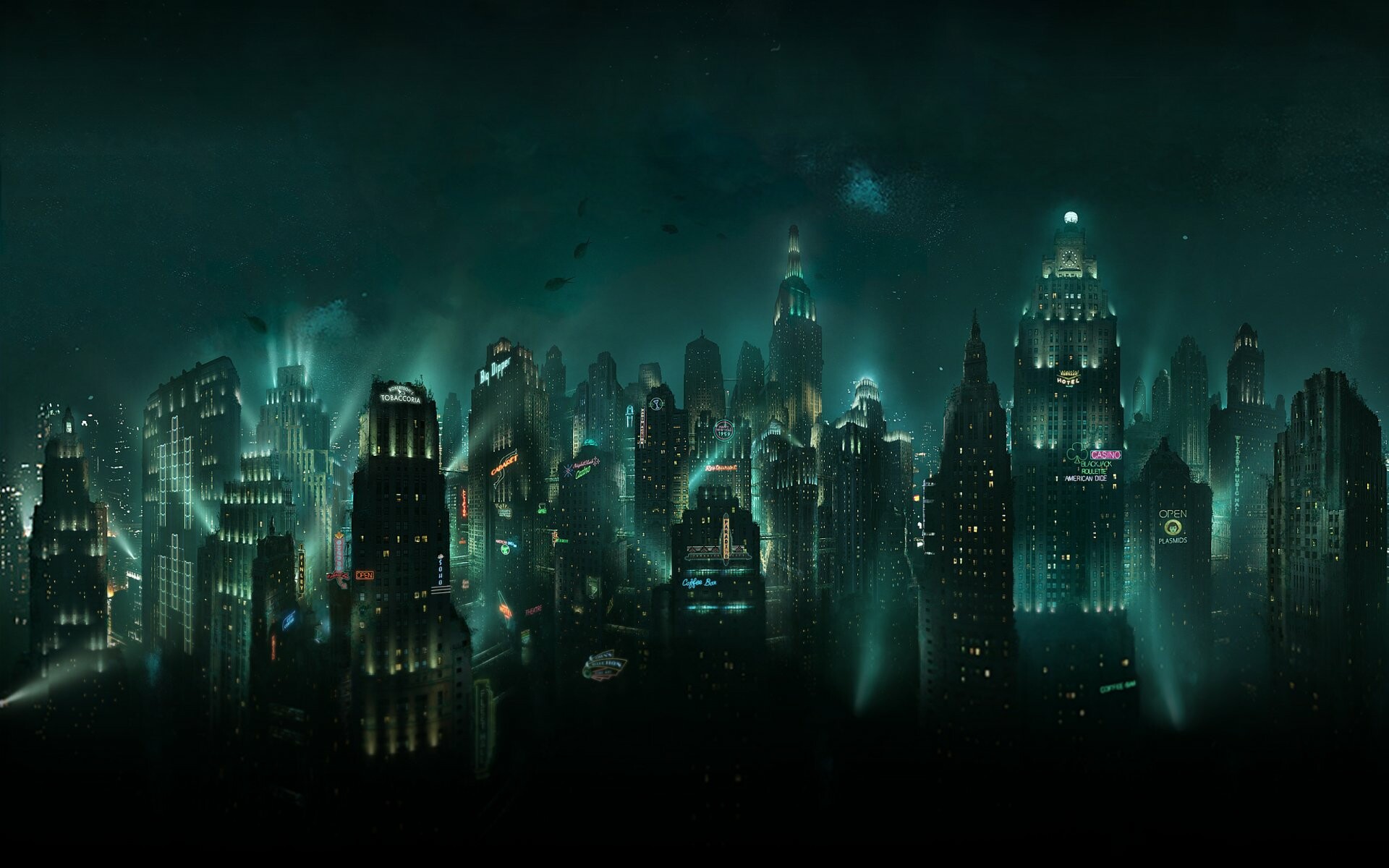 BioShock, HD wallpapers, Hintergrnde, 1920x1200 HD Desktop