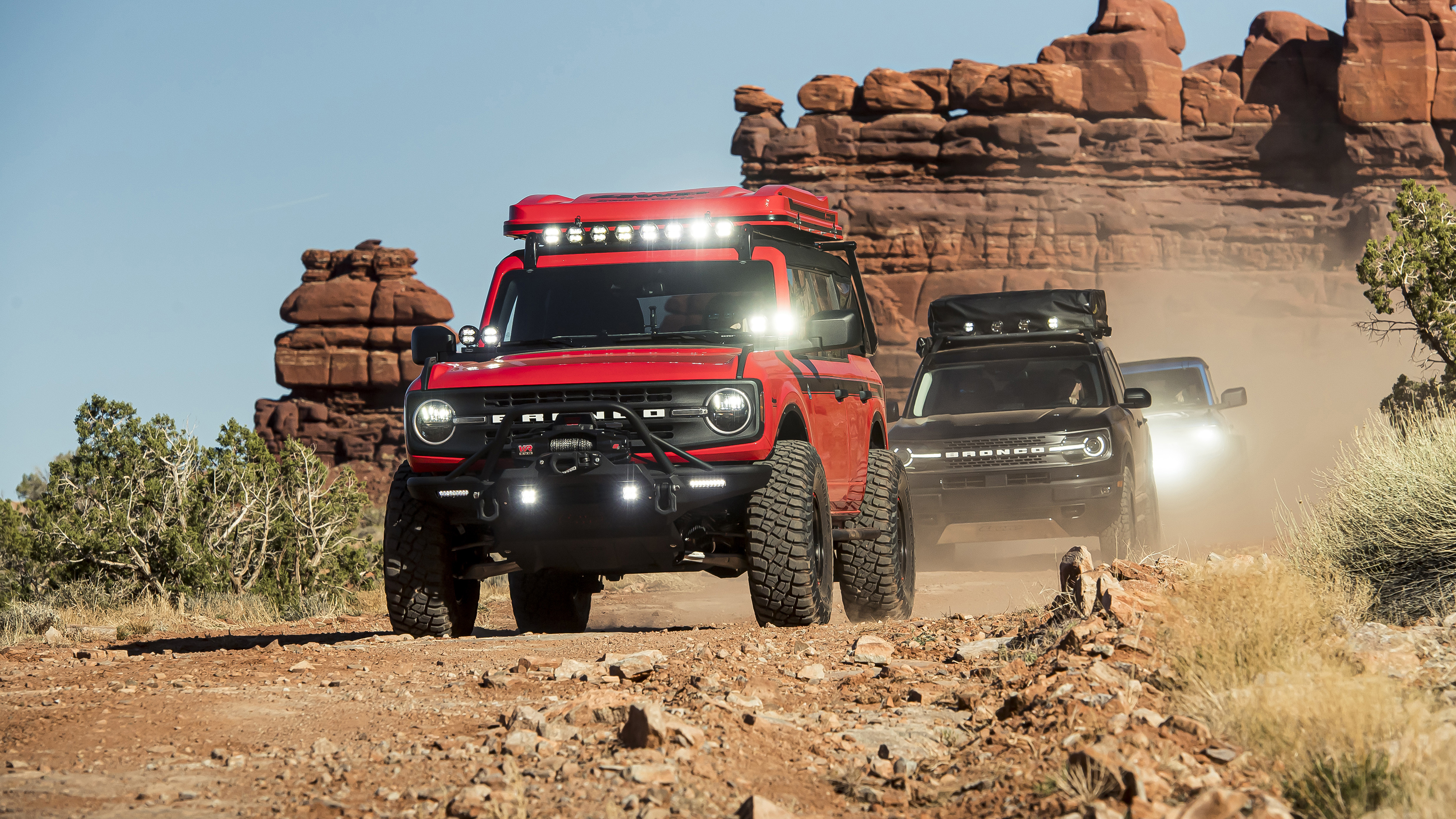 Desert Off-Road, Ford Bronco Wallpaper, 3840x2160 4K Desktop