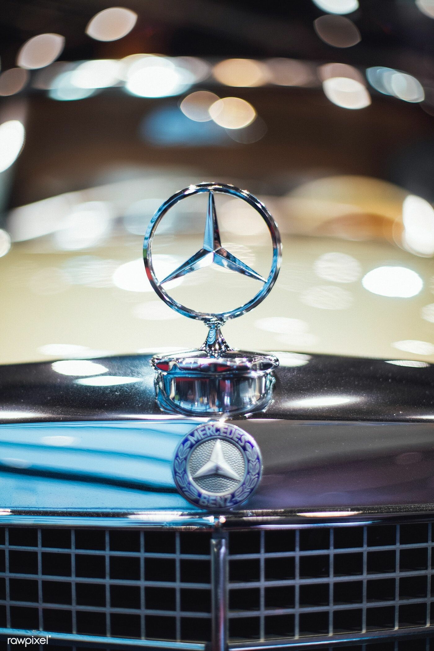 Vintage Mercedes-Benz, Free image, Rawpixel. com, Markus Spiske, 1400x2100 HD Phone