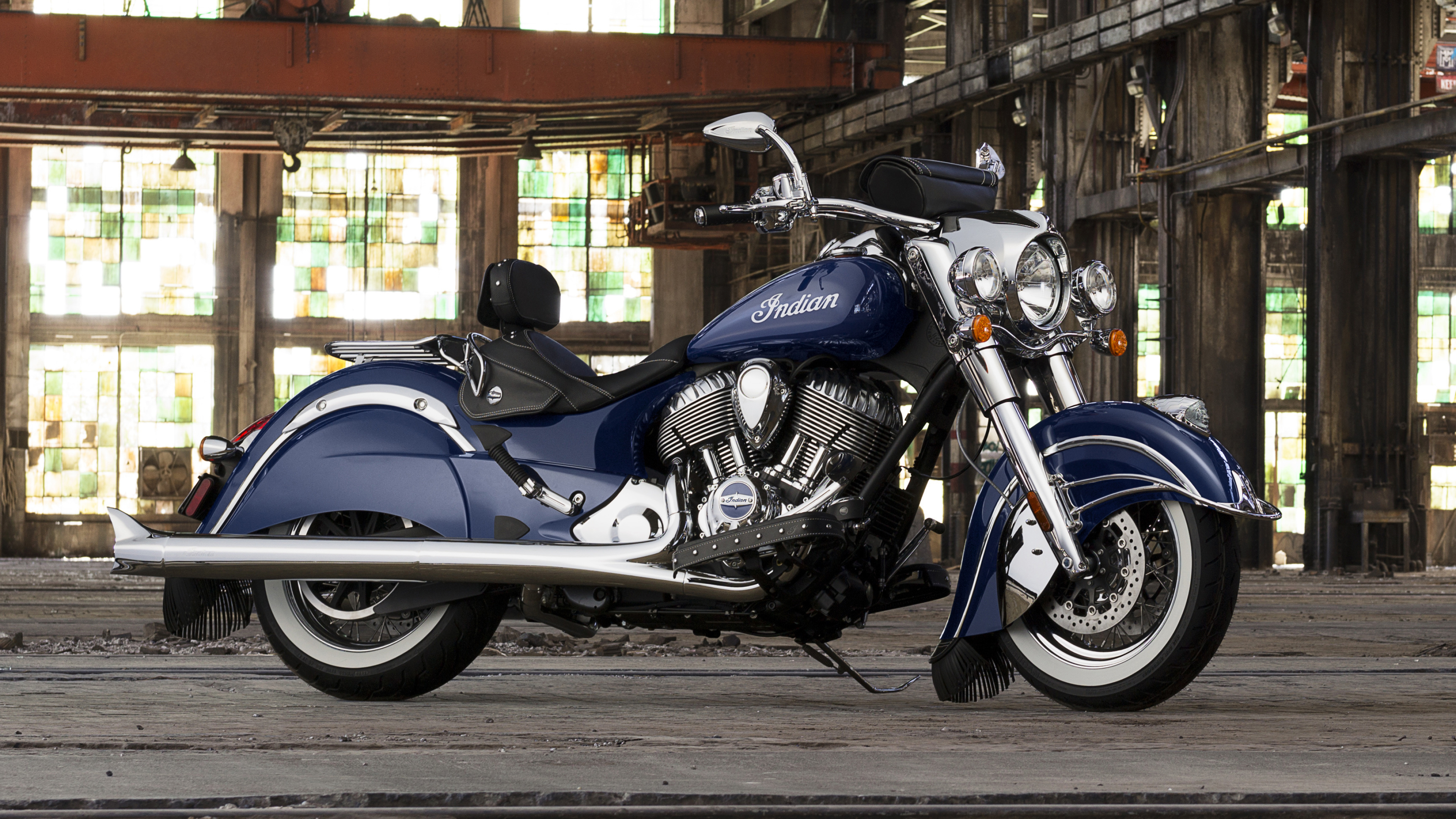 Chief Classic, Indian Motorcycles Wallpaper, 3840x2160 4K Desktop