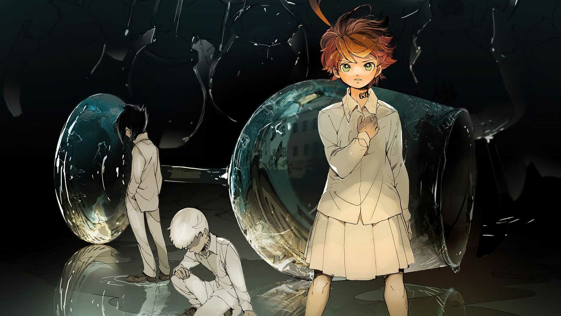 Promised Neverland HD wallpaper, Exceptional quality, Eye-catching visuals, 1920x1080 Full HD Desktop