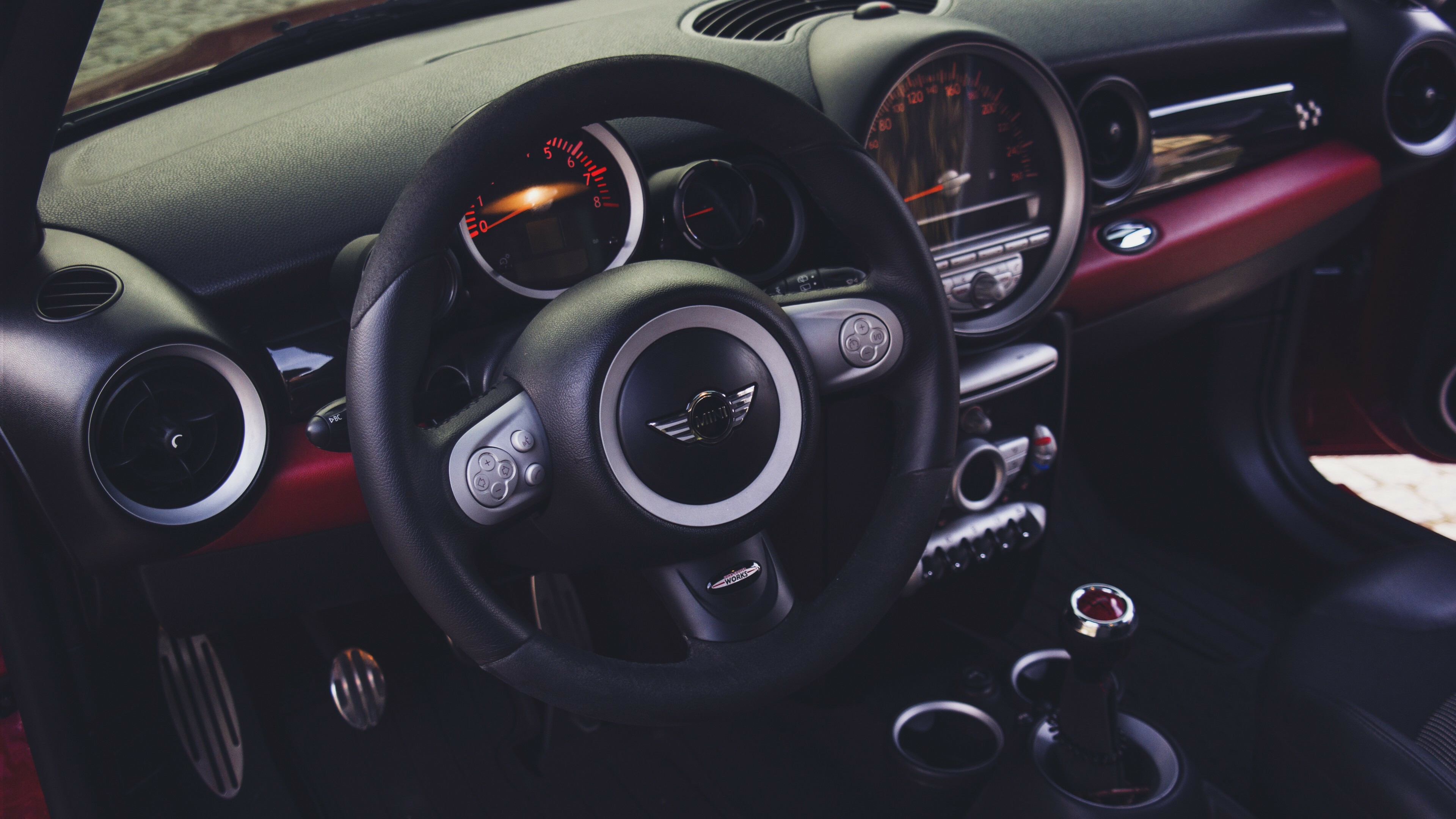 MINI Cooper interior, Car wallpapers, UHD TV, Design, 3840x2160 4K Desktop