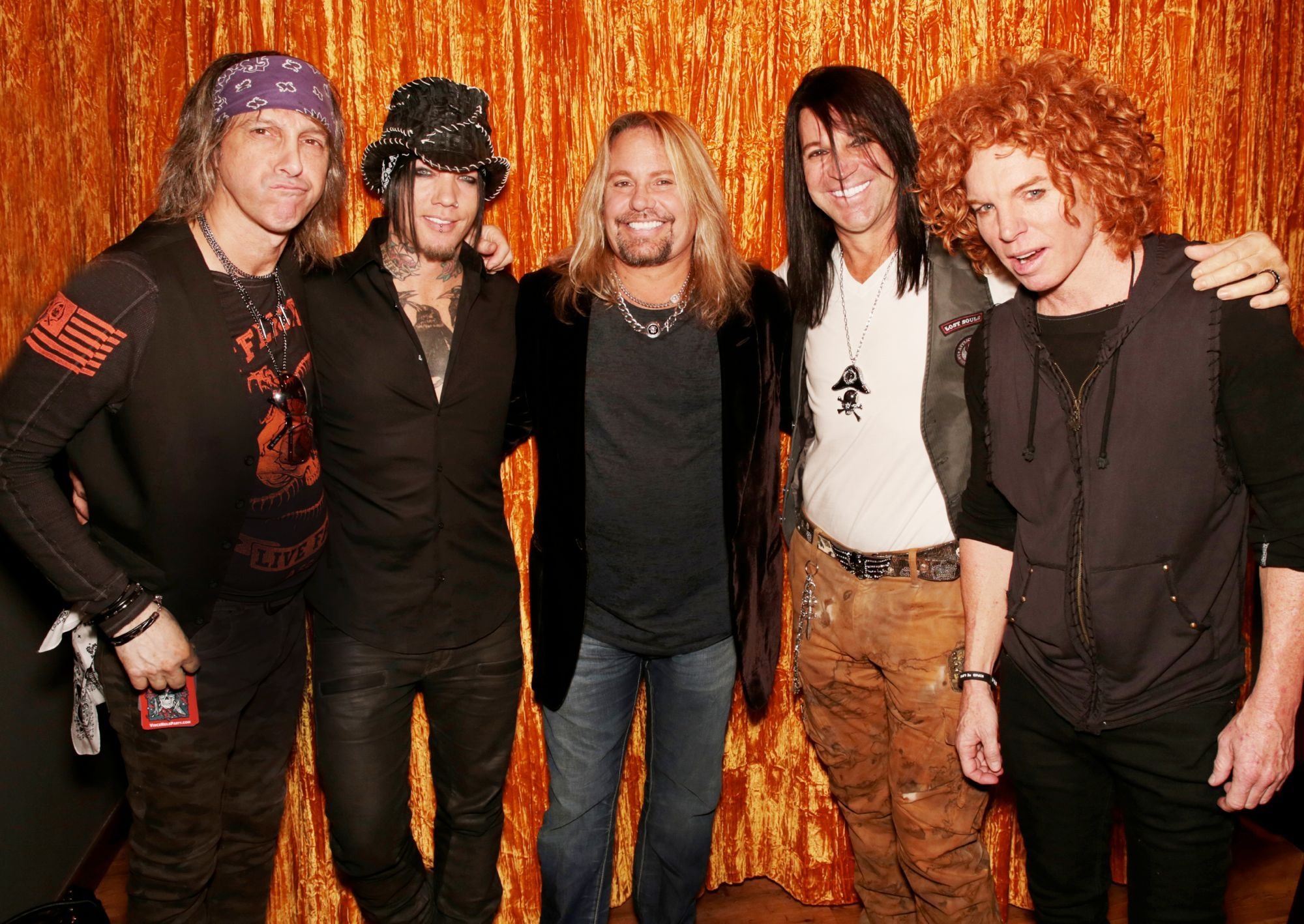 DJ Ashba, Celebrity encounters, Mark Weiss photo, Carrot Top, 2000x1420 HD Desktop