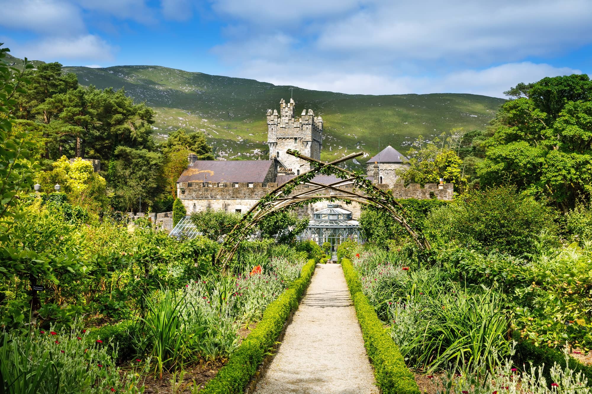 Glenveagh Castle, Irish Castle Wallpaper, 2000x1340 HD Desktop