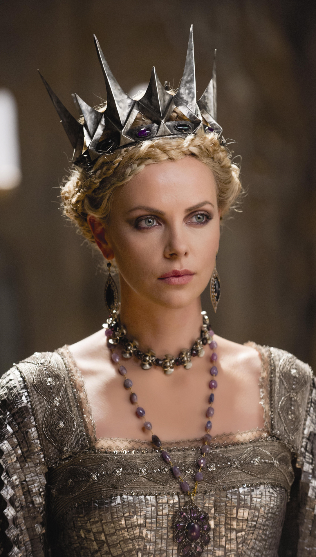 Charlize Theron, Snow White, Huntsman movie, Classic Film, 1090x1920 HD Phone