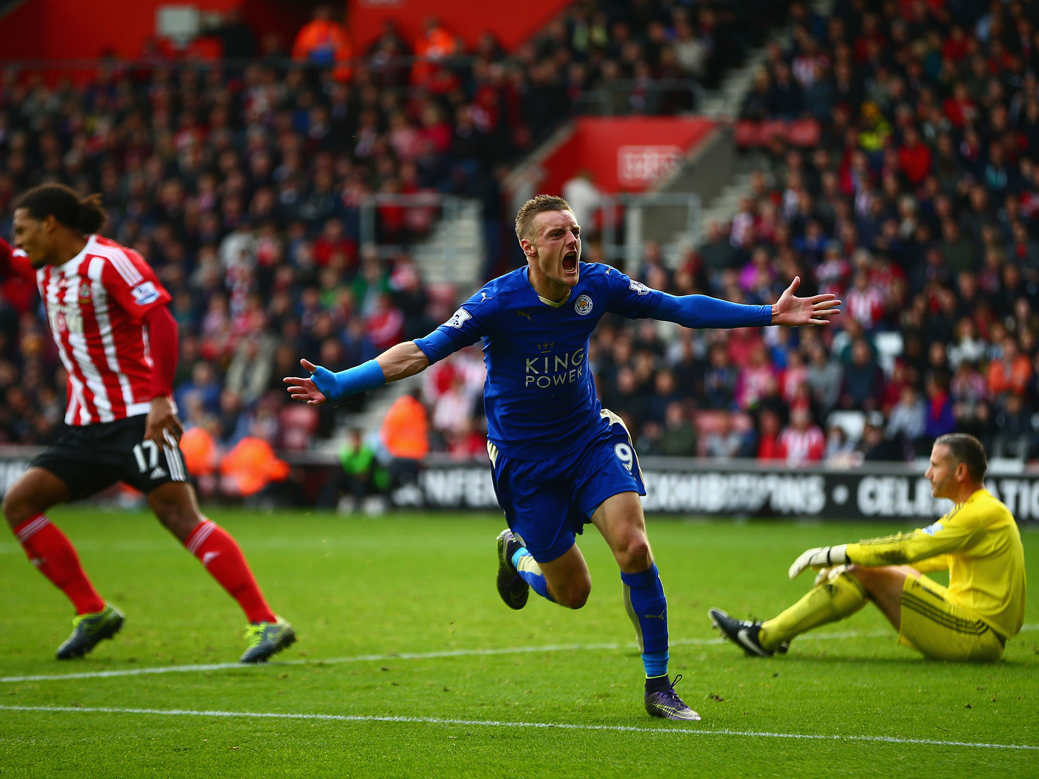 Leicester City vs Southampton, Jamie Vardy Wallpaper, 2050x1540 HD Desktop