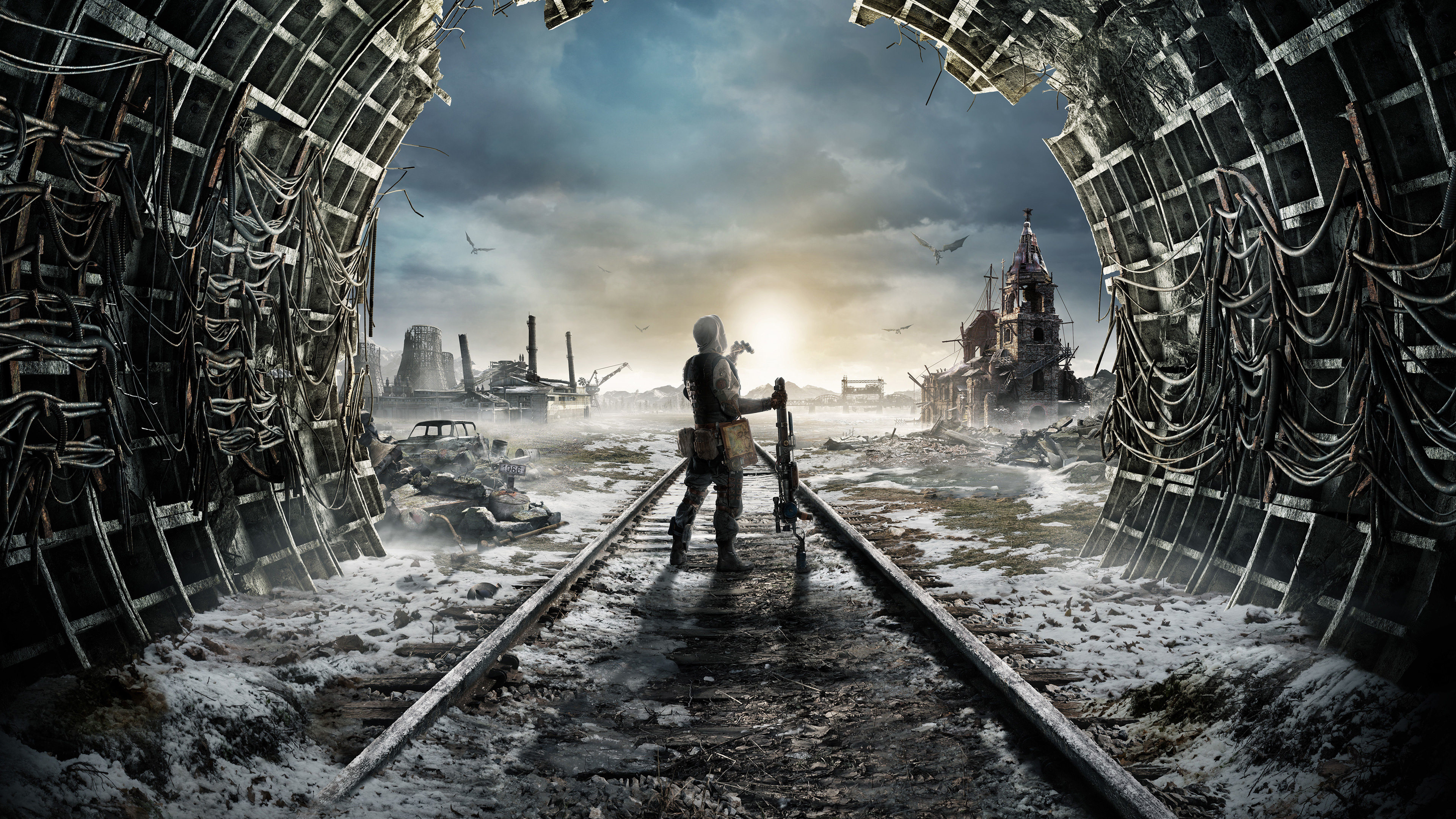 Metro Exodus, Intense survival, Haunting atmosphere, Gripping storyline, 3840x2160 4K Desktop