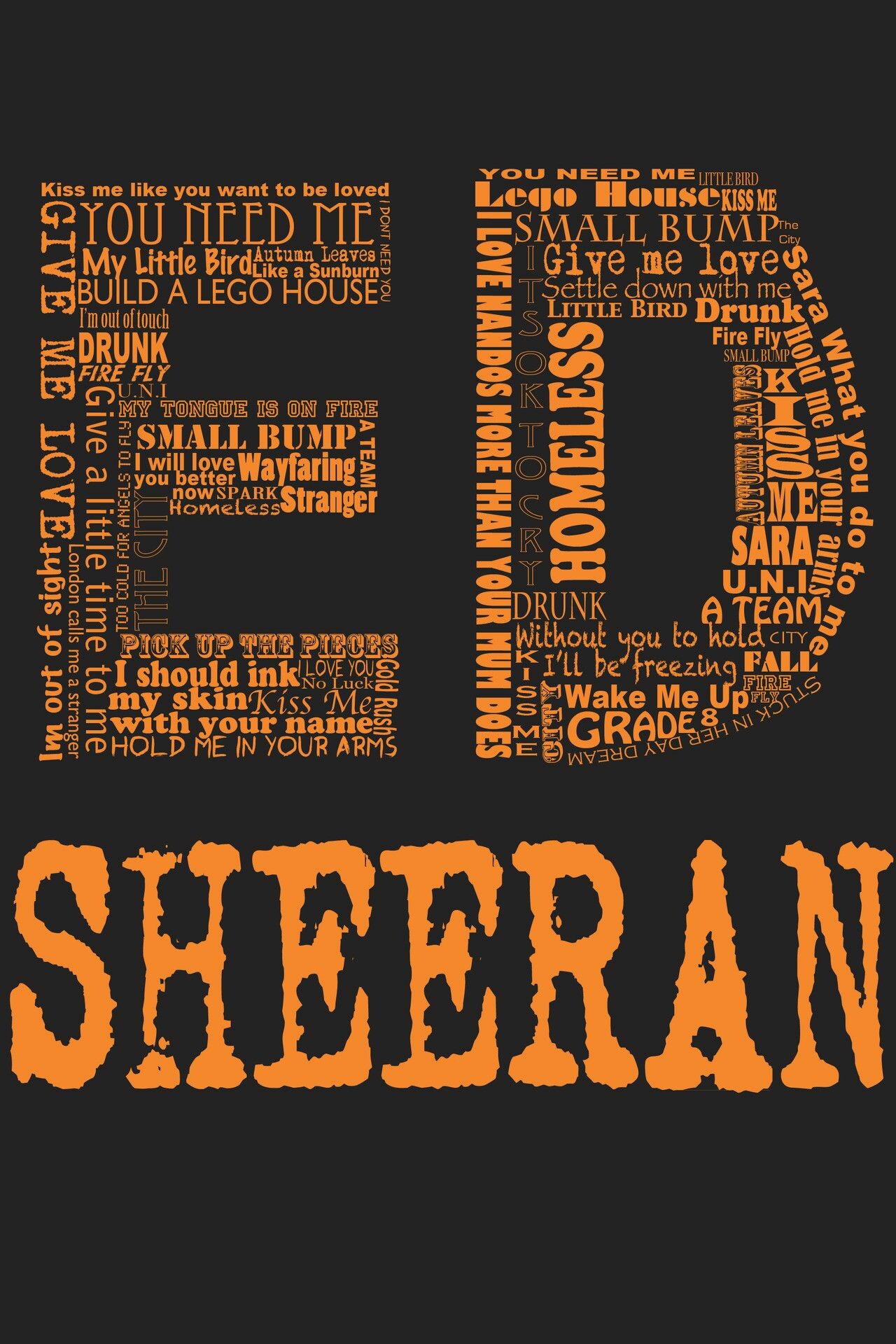 Ed Sheeran, Album wallpapers, Top quality backgrounds, Musical inspiration, 1280x1920 HD Phone