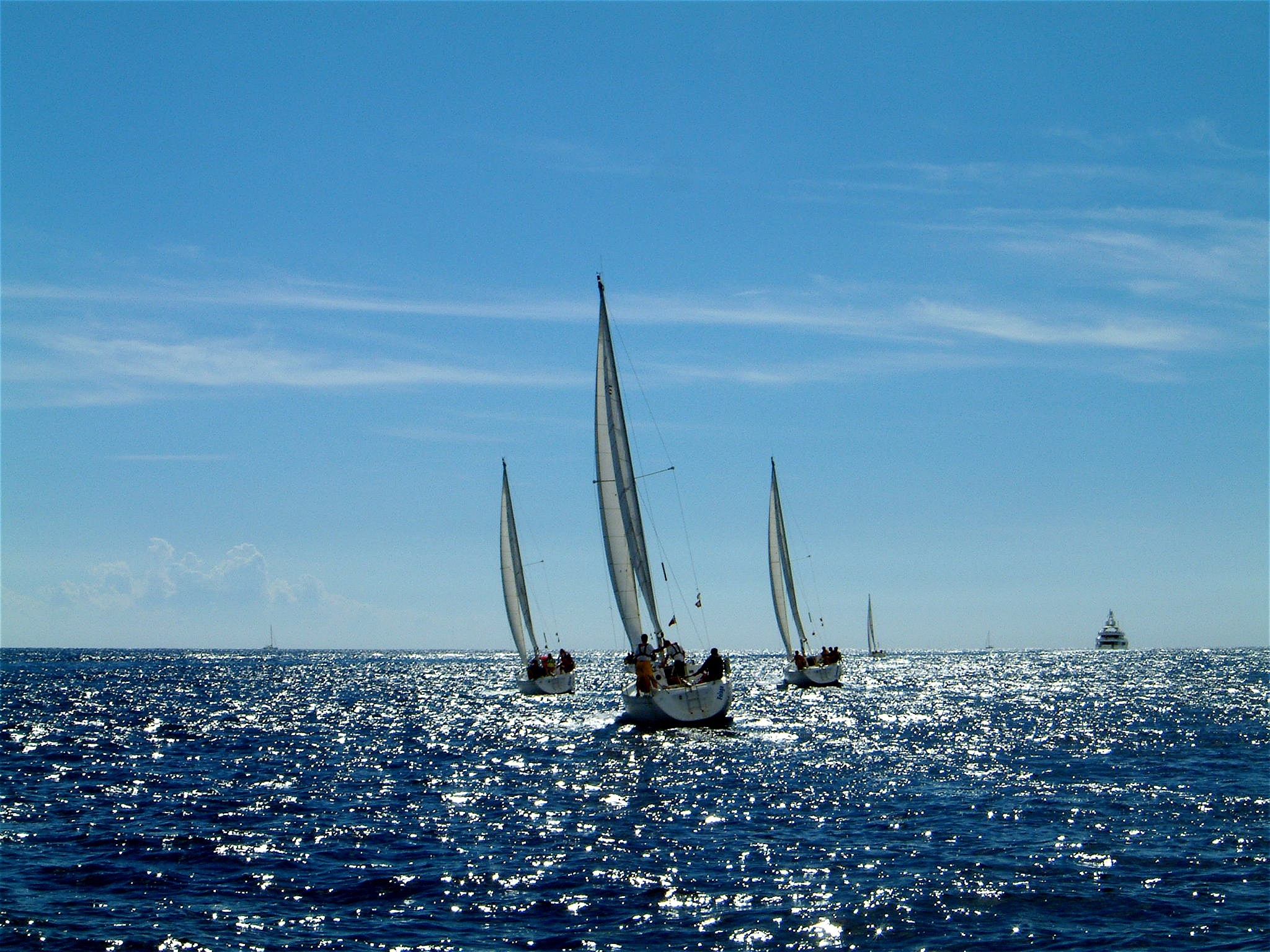 Mediterranean vehicle mast, Corsica sailboats, Sardinia sailing ship, 2050x1540 HD Desktop