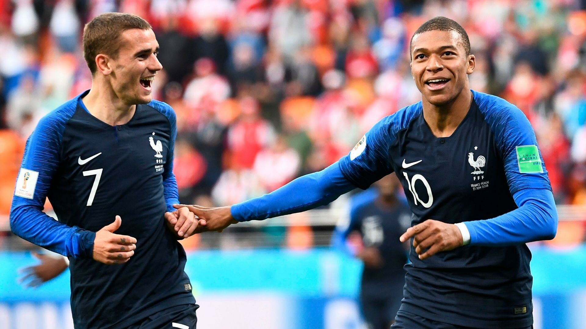 Antoine Griezmann, Kylian Mbappe Wallpaper, 1920x1080 Full HD Desktop