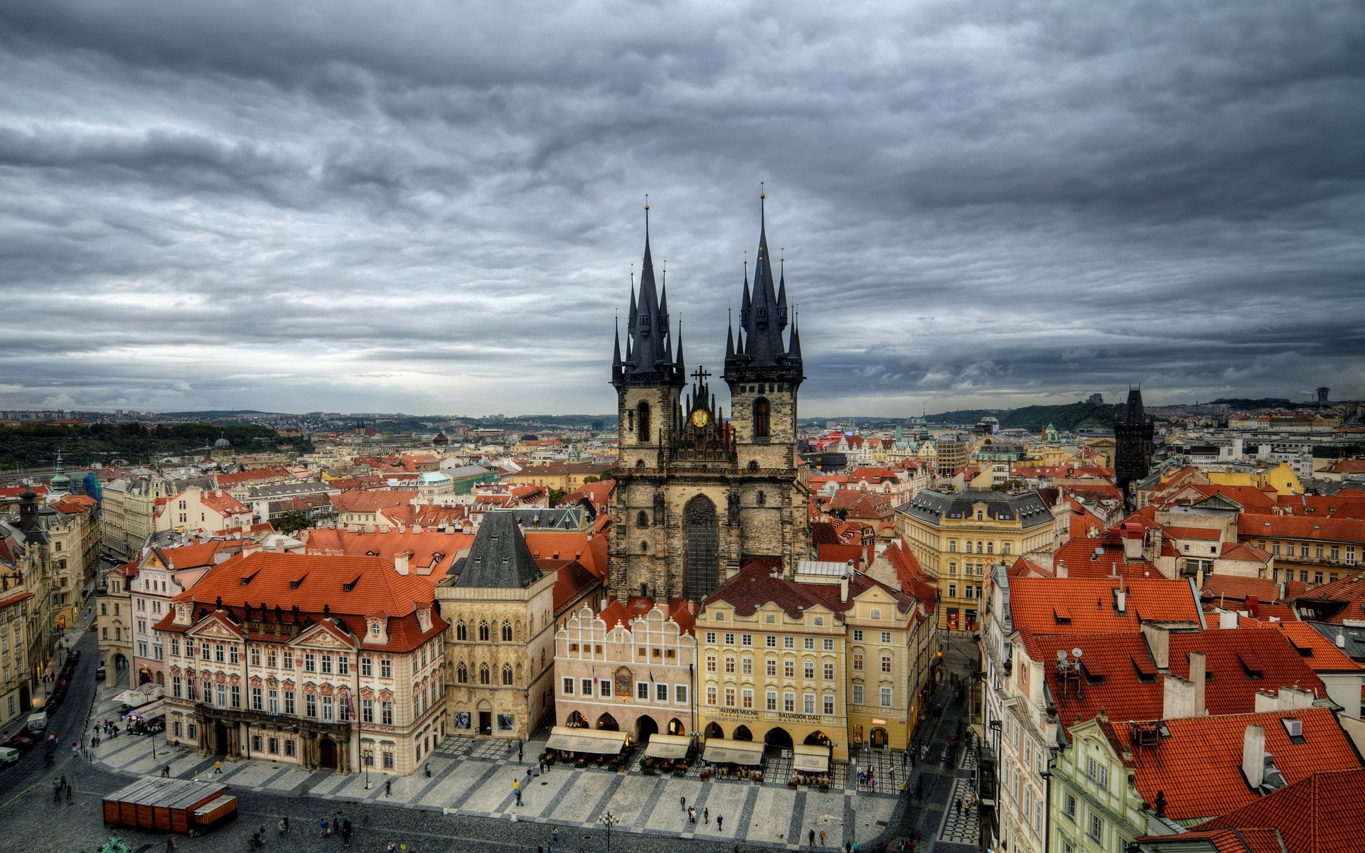 Capital city, Czech pride, Historic center, Prague's cultural richness, 1920x1200 HD Desktop