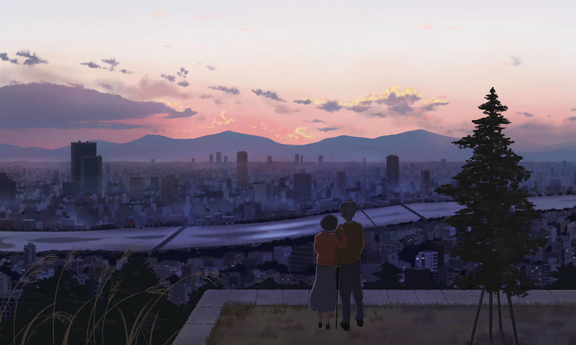 Whisper of the Heart, Studio Ghibli wonder, Captivating visuals, Heartfelt emotions, 1920x1160 HD Desktop