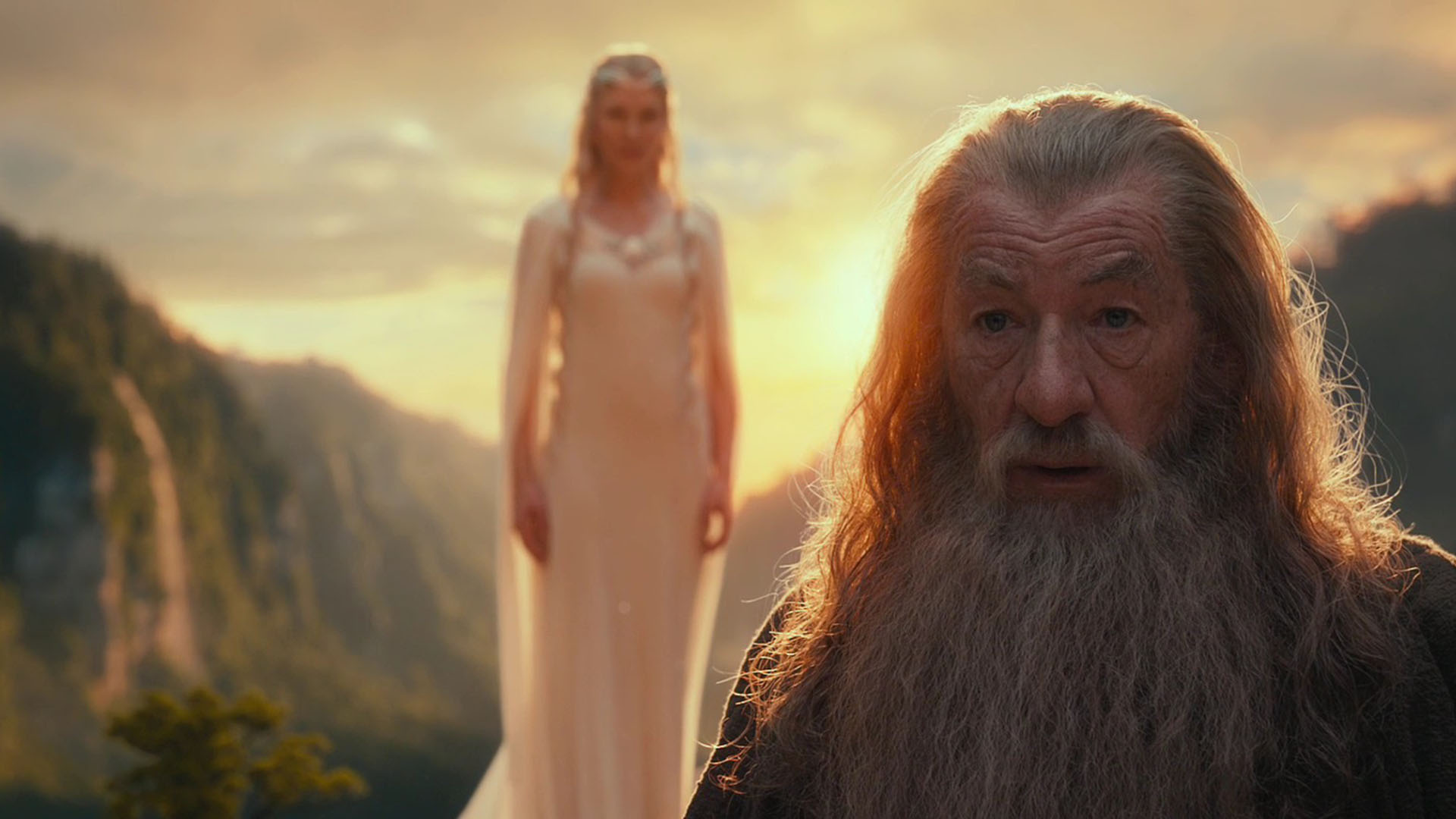 Ian McKellen, Gandalf wallpaper, Balrog encounter, Lord of the Rings, 1920x1080 Full HD Desktop