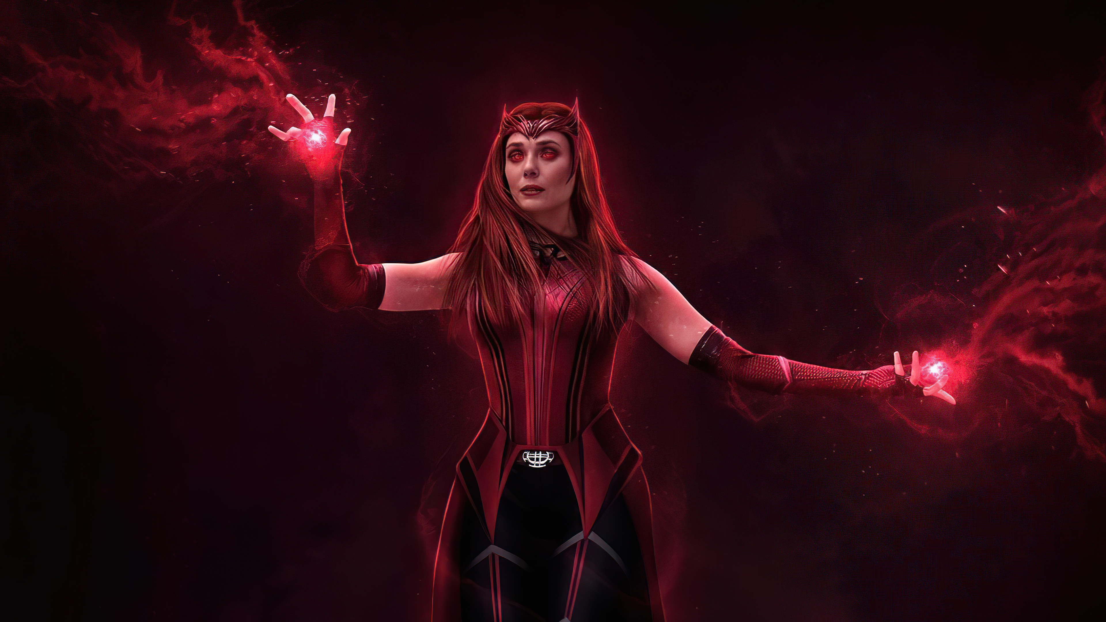 Scarlet Witch, 4K iPhone wallpaper, Scarlet Witch image, HD quality, 3840x2160 4K Desktop