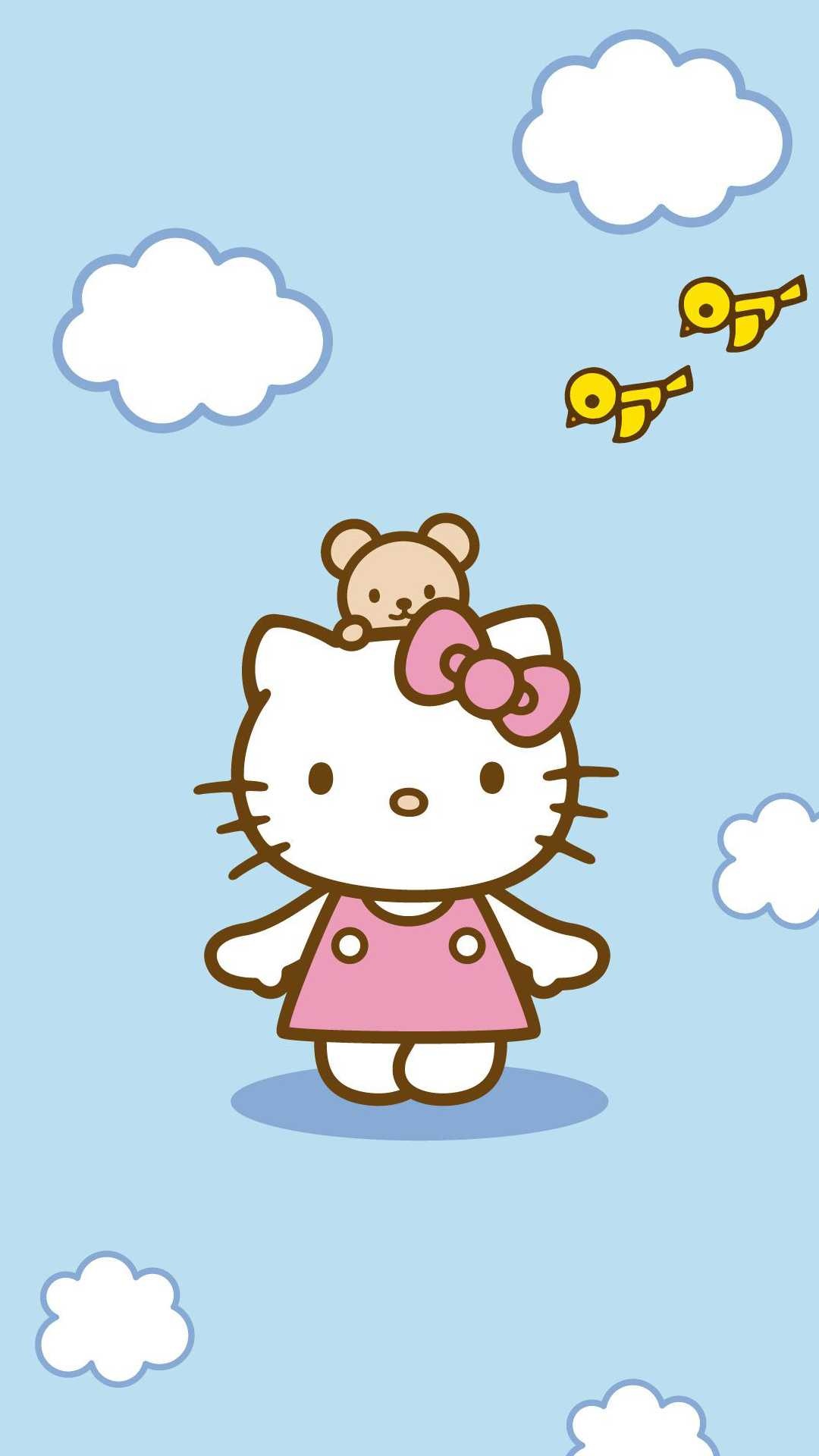 Hello Kitty, Cute cat wallpapers, Iconic character, Popular symbol, 1080x1920 Full HD Phone