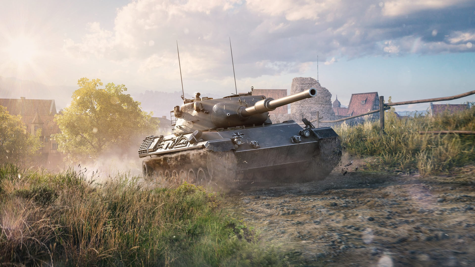 Leopard 1, World of Tanks Wallpaper, 1920x1080 Full HD Desktop