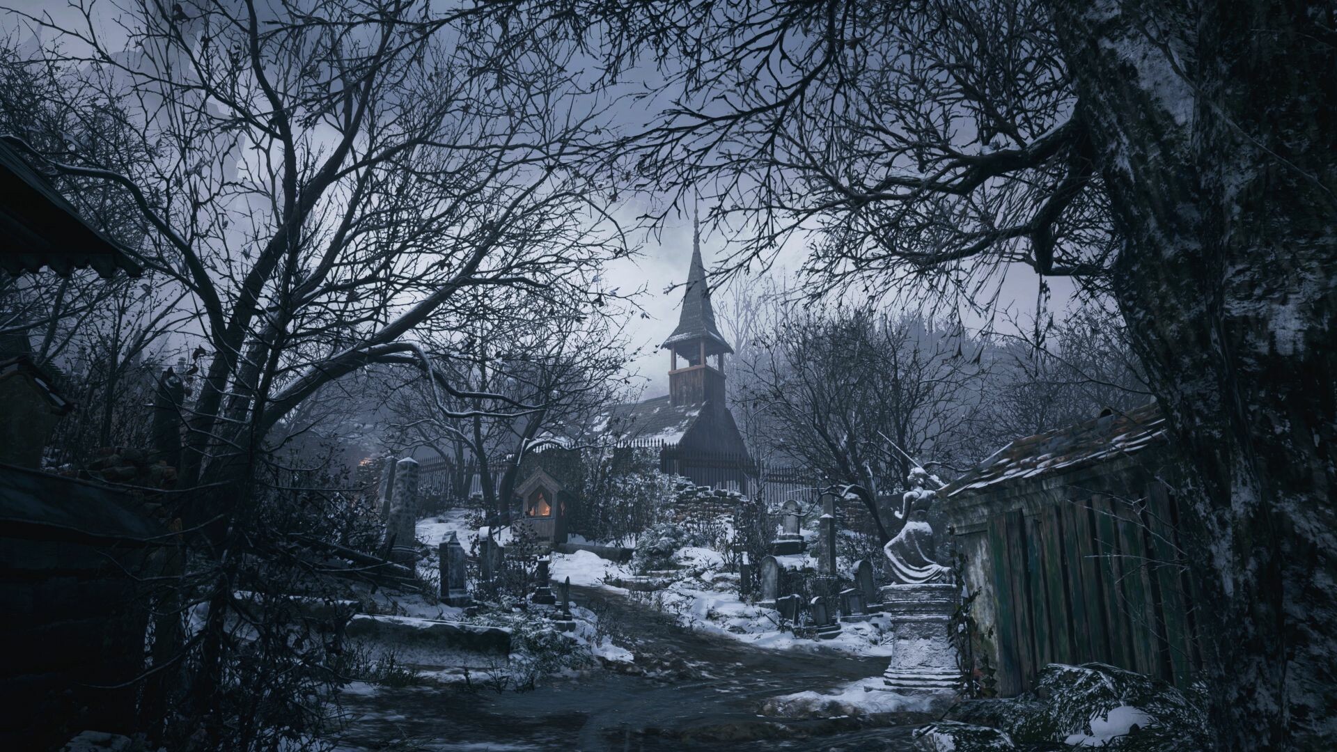 Resident Evil Village, Game map, Mysterious locations, Discover secrets, 1920x1080 Full HD Desktop