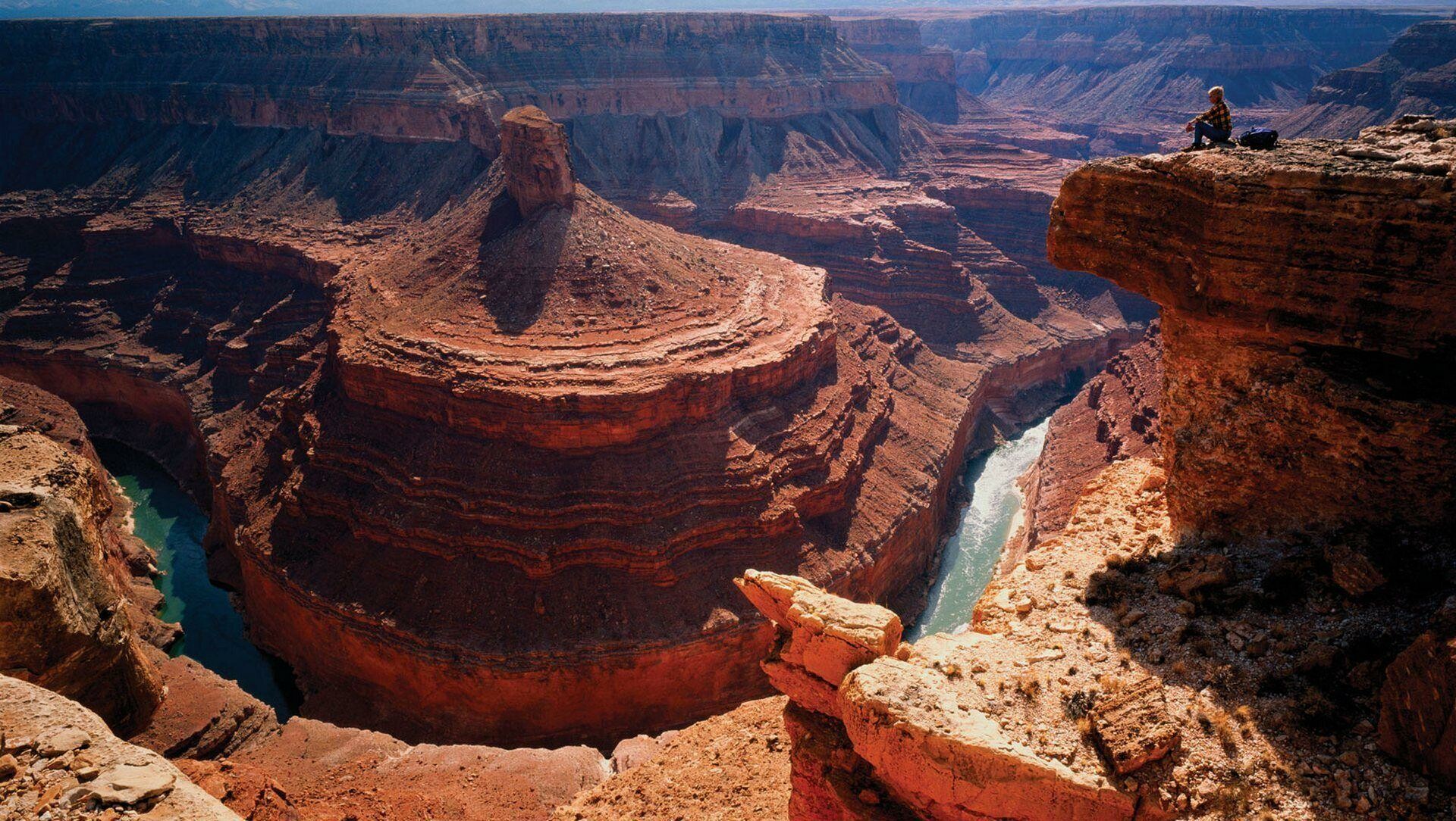 The Grand Canyon, 4K wallpapers, Majestic wonder, Stunning views, 1920x1090 HD Desktop