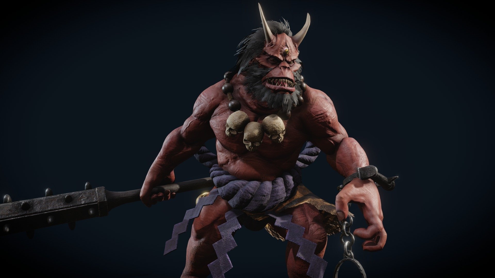 Oni, Ogre Wallpaper, 1920x1080 Full HD Desktop