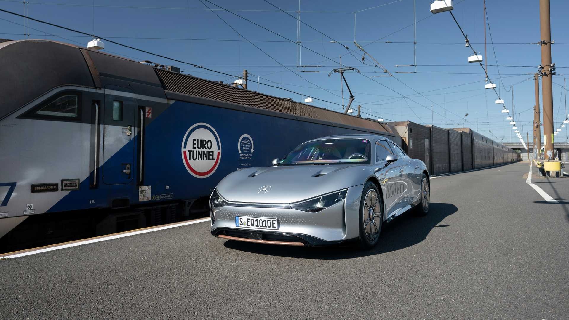 Mercedes-Benz VISION EQXX, Record-breaking range, Mileage on one charge, Cutting-edge tech, 1920x1080 Full HD Desktop