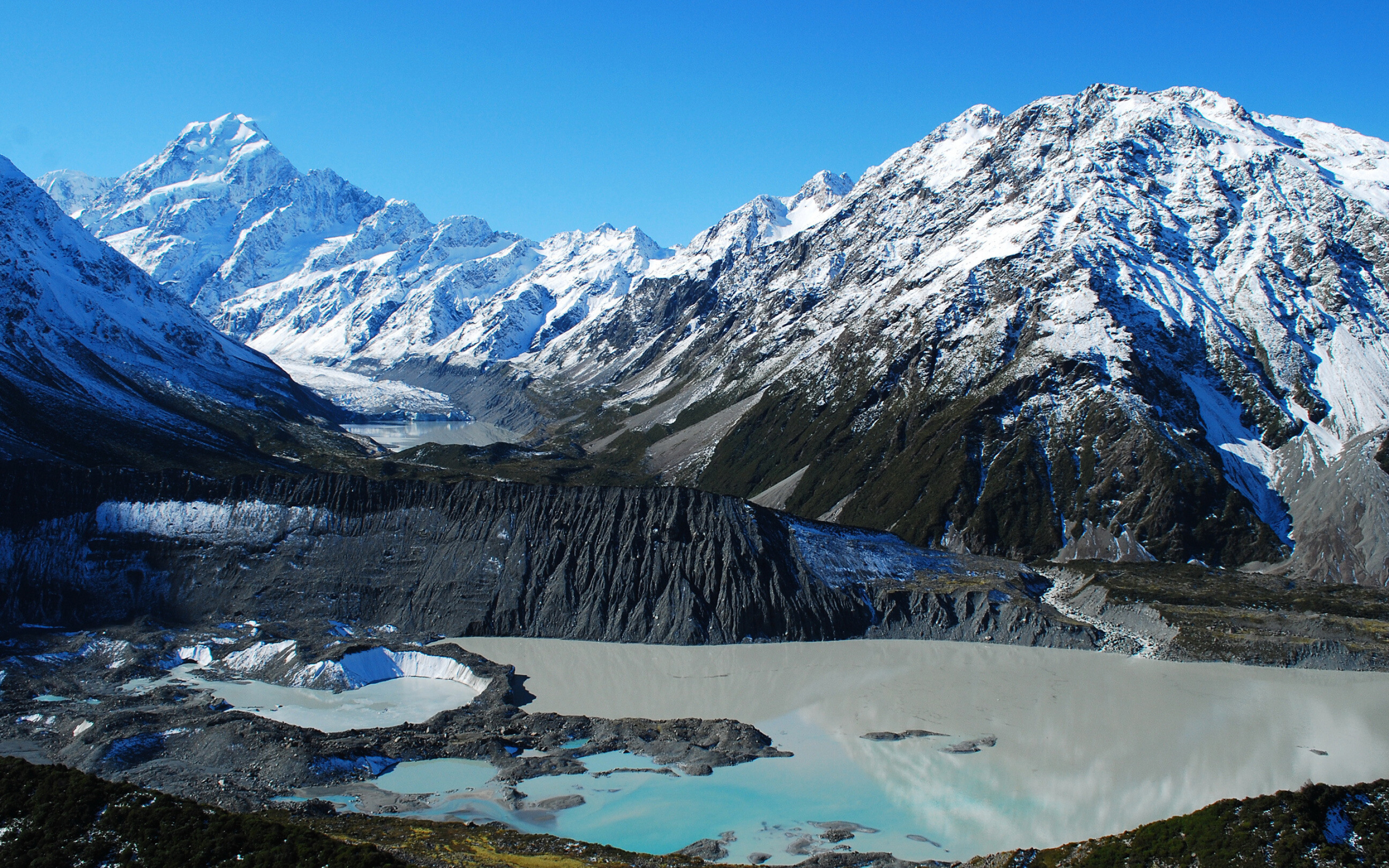 Mount Cook, New Zealand Wallpaper, 2880x1800 HD Desktop