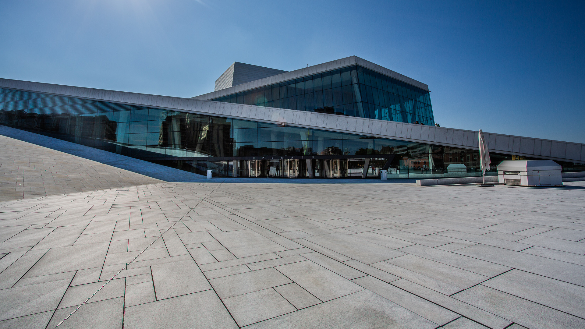 Oslo Opera House, Norway's pride, Architectural masterpiece, Stunning works, 1920x1080 Full HD Desktop