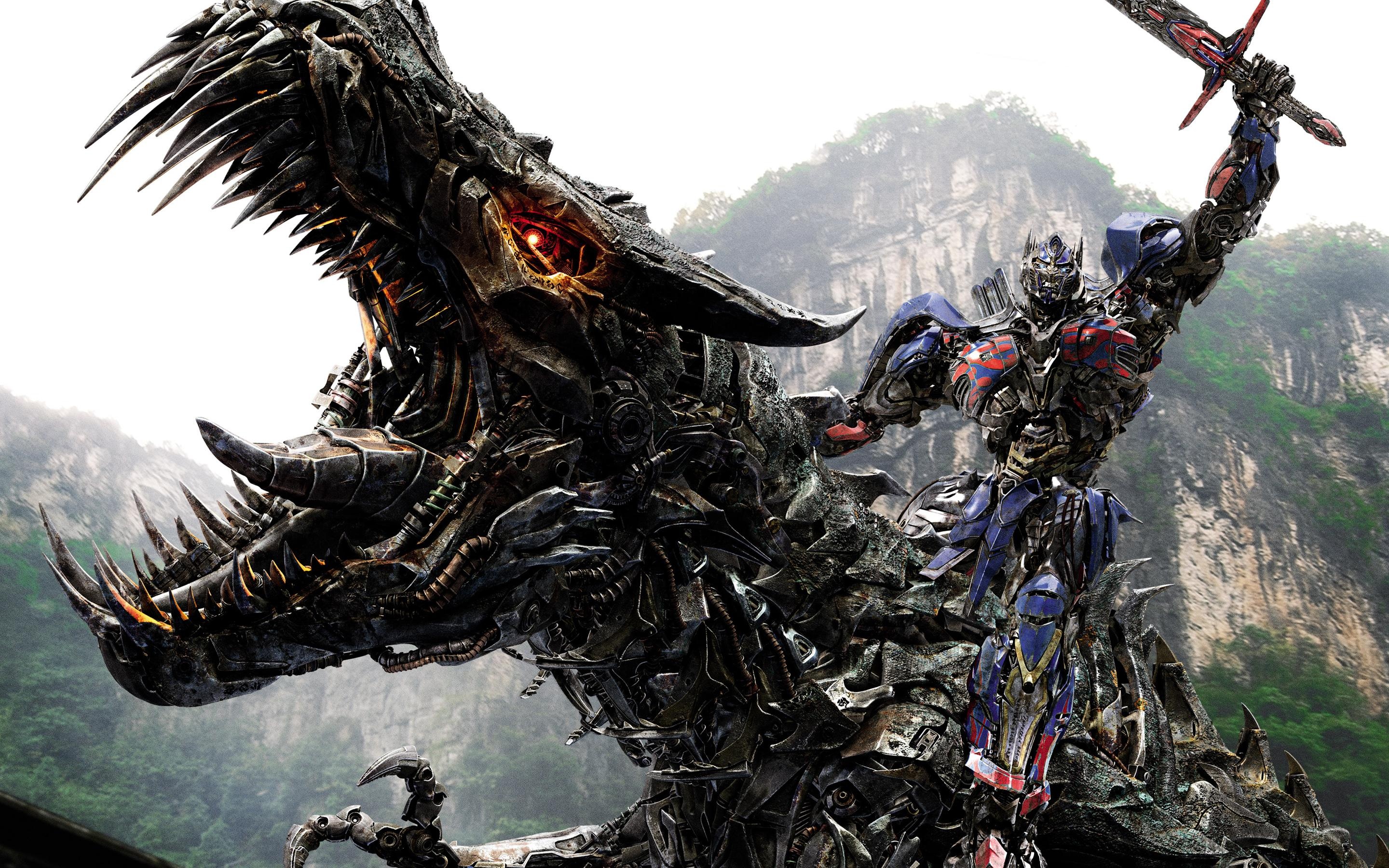 Grimlock, Optimus Prime Wallpaper, 2880x1800 HD Desktop