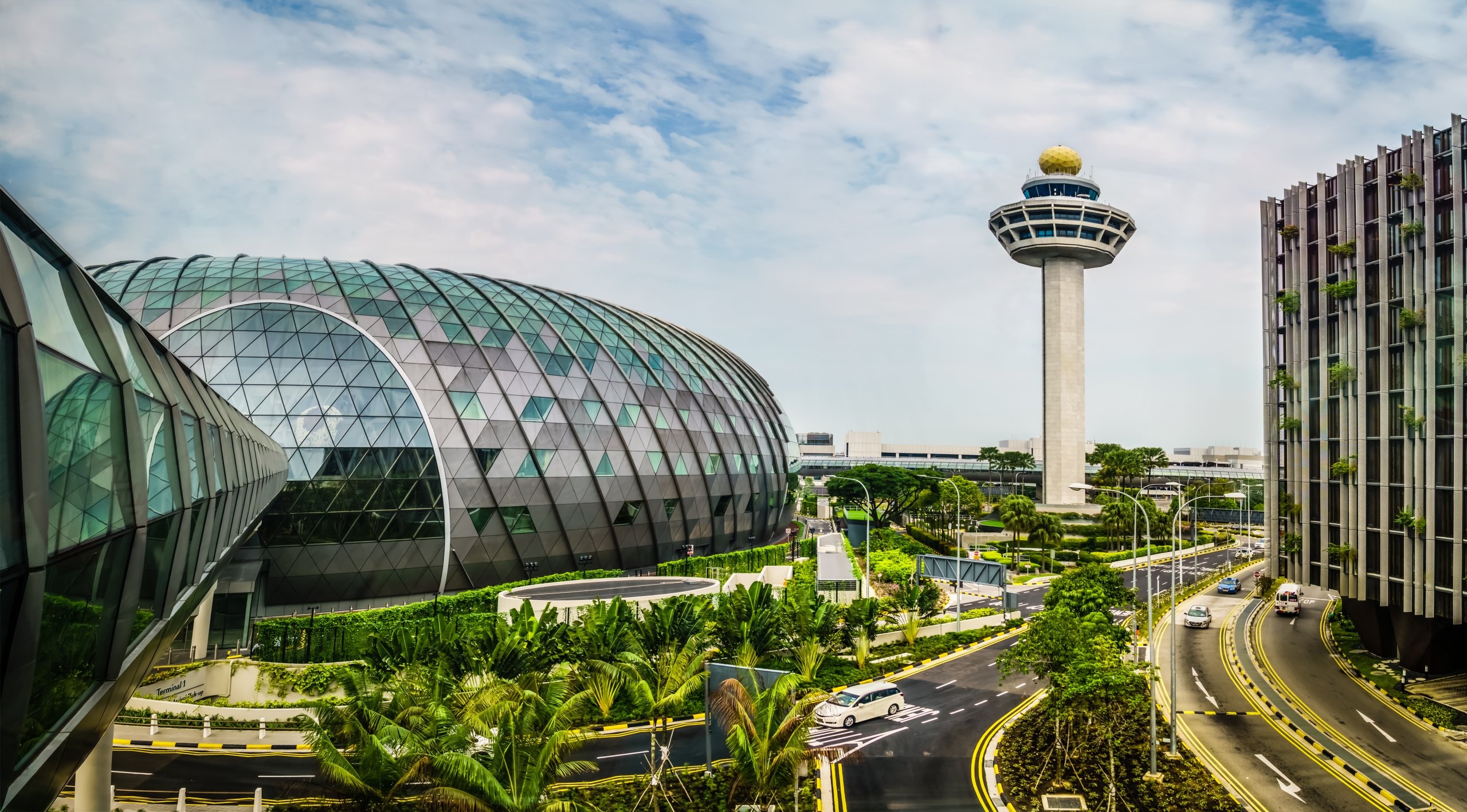 Singapore Changi International Airport, Restrictions, Asian Aviation, 2560x1420 HD Desktop