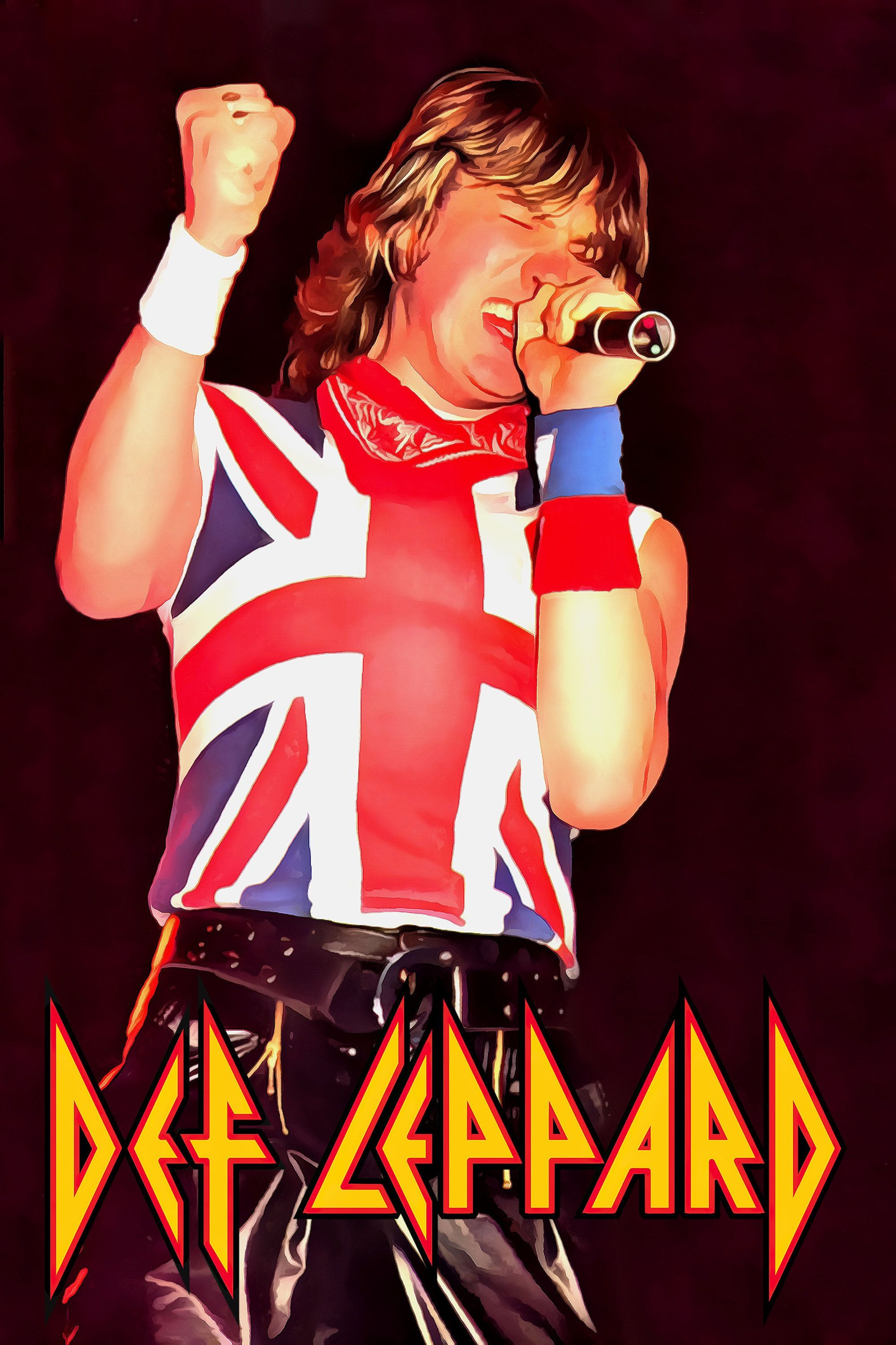 Joe Elliott, Def Leppard singer, Metal art, Rock 'n' roll history, 2000x3000 HD Phone