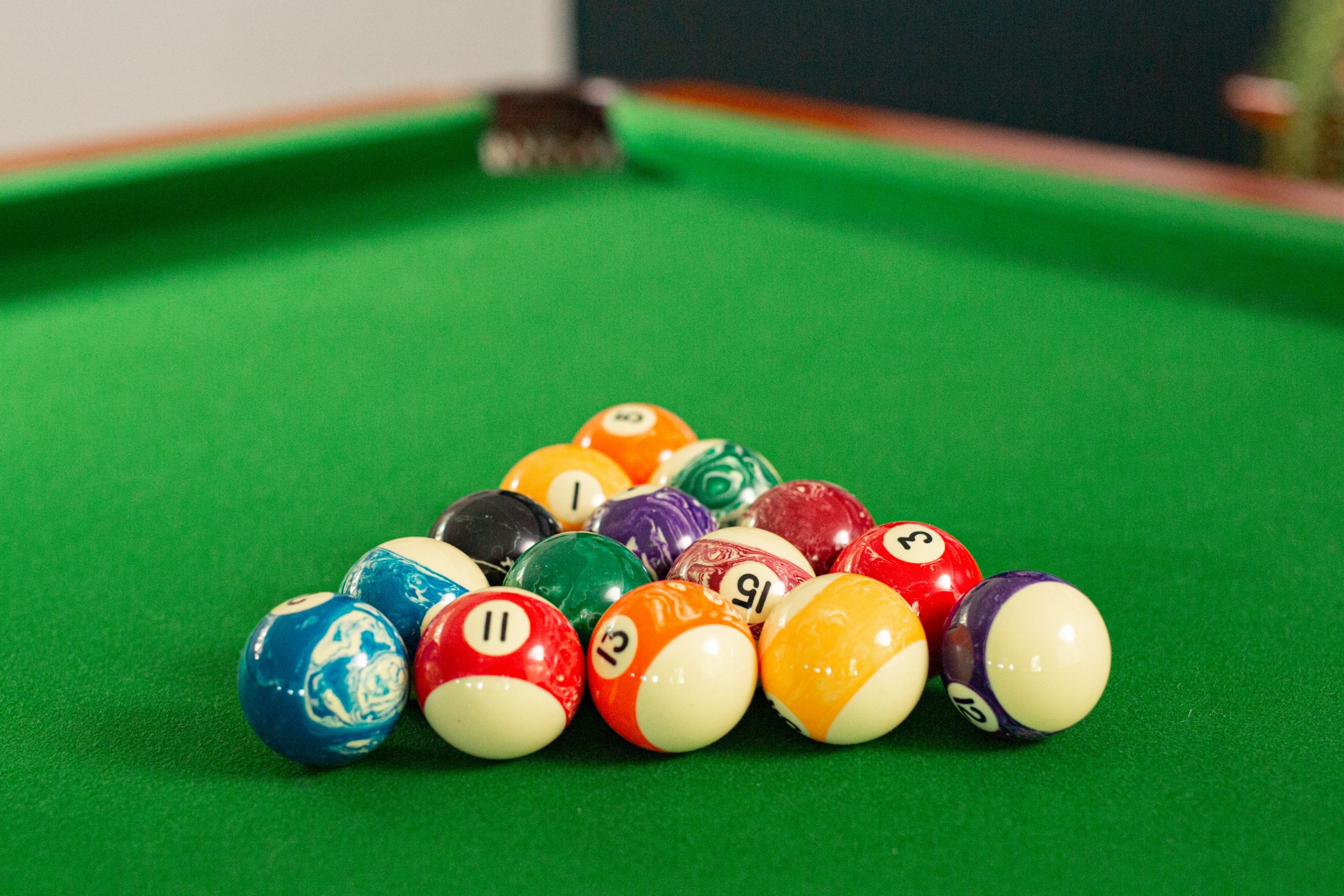 Marble pool balls, Recreation, Cue sports, 2560x1710 HD Desktop