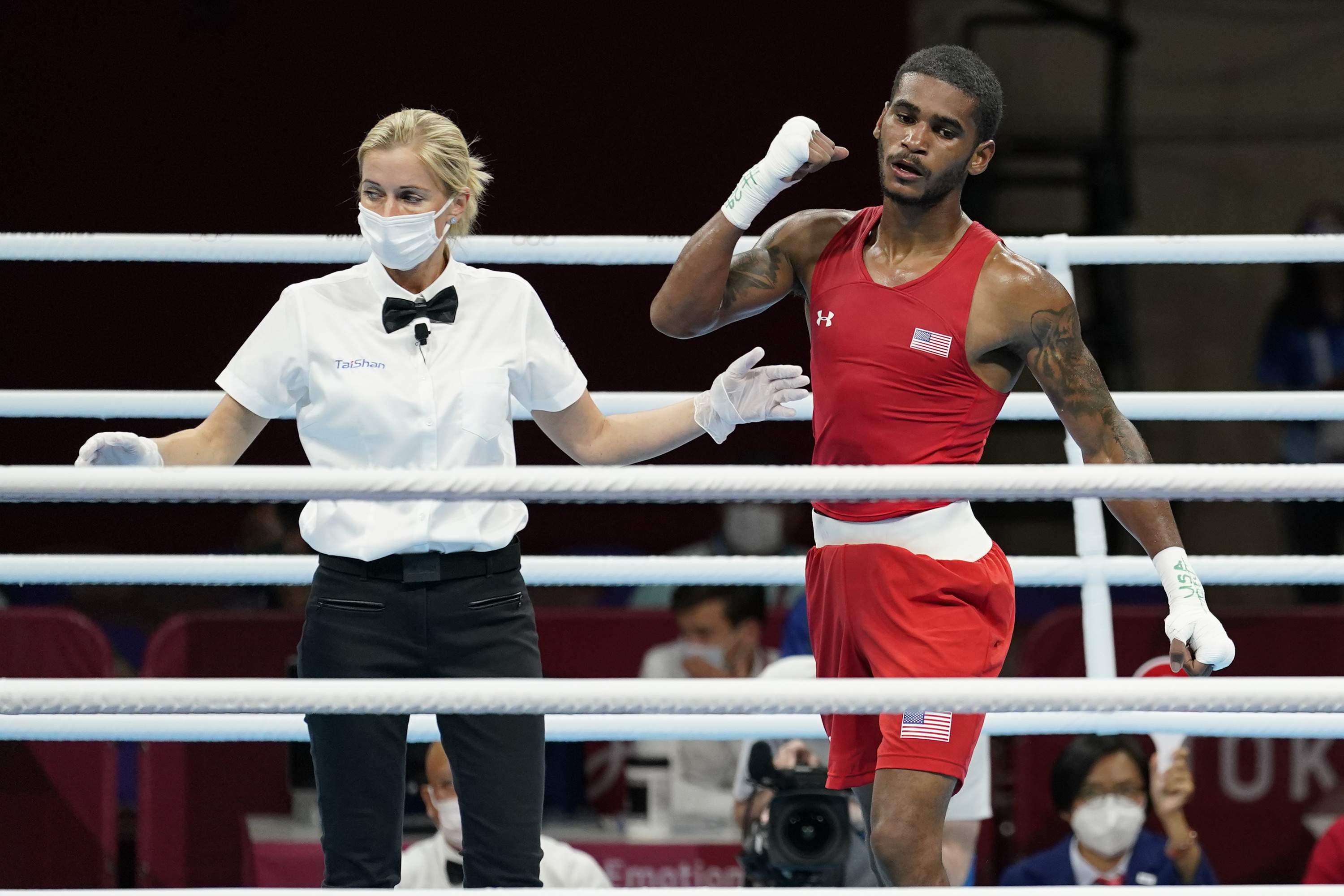 Samuel Kistohurry, Cleveland welterweight, Opening bout, Olympic boxing, 3000x2000 HD Desktop