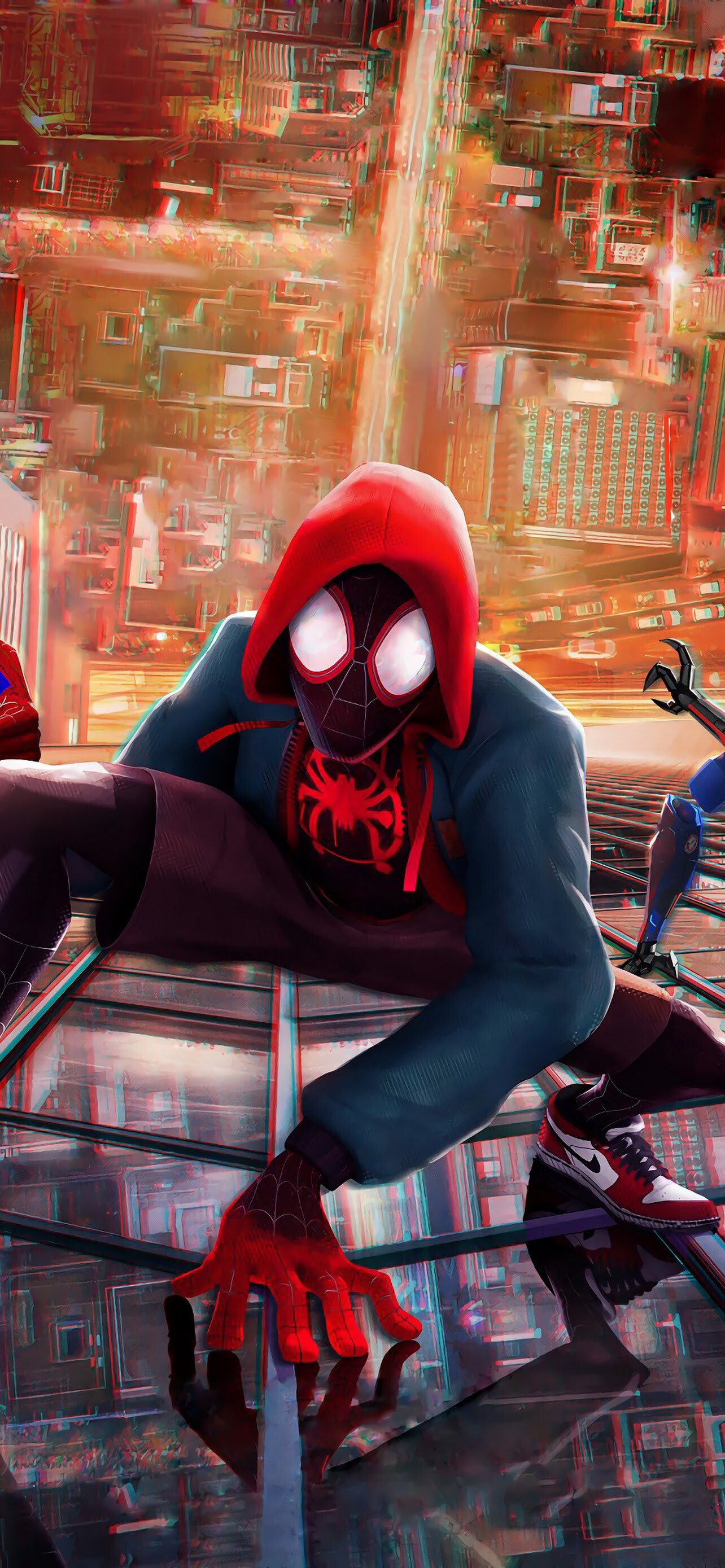 Spider-Verse animation, Spider-Man, Spider-Verse movie, Spider-Verse wallpapers, 1290x2780 HD Phone