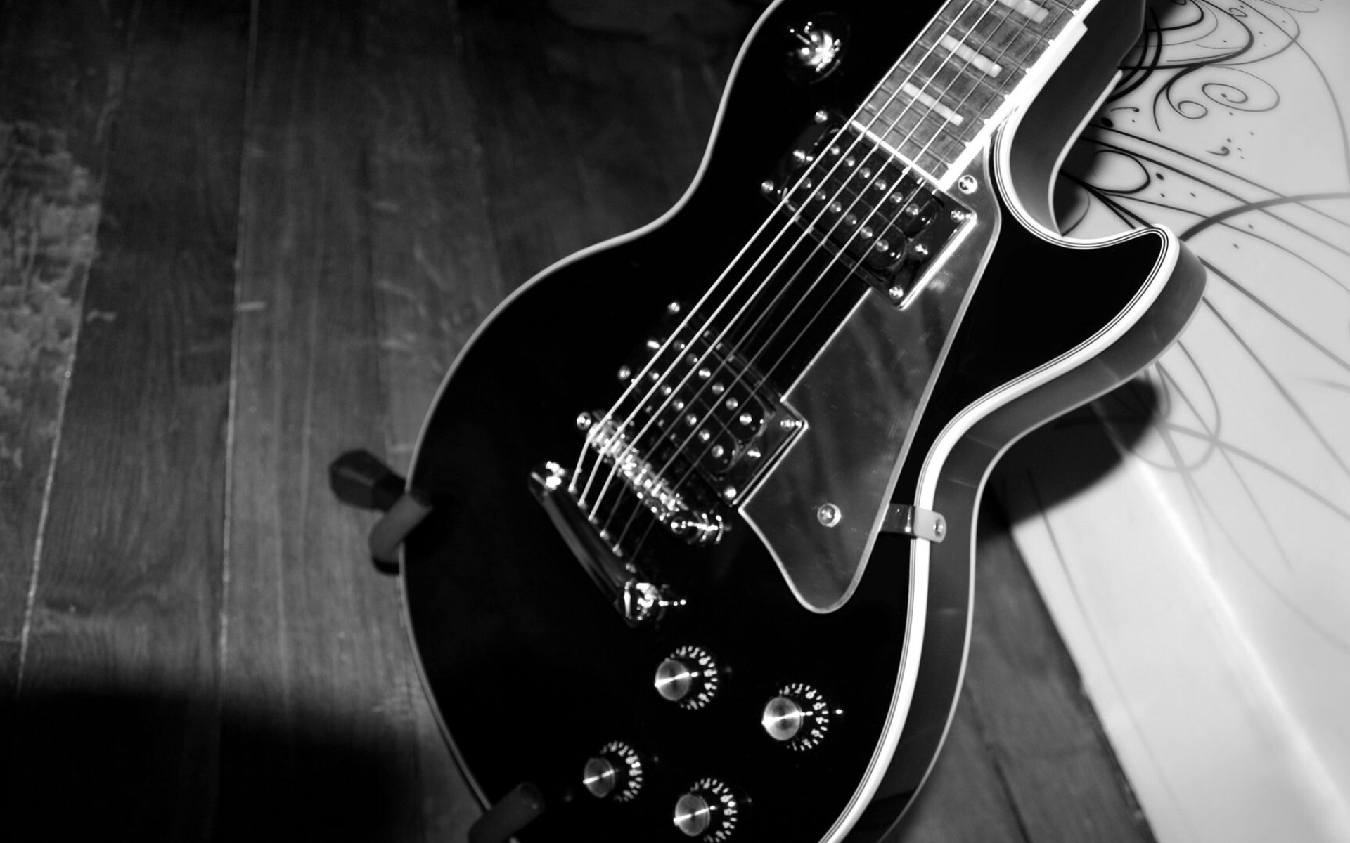 Guitar wallpaper, Music wallpaper, Electric guitar, Gibson, 1920x1200 HD Desktop