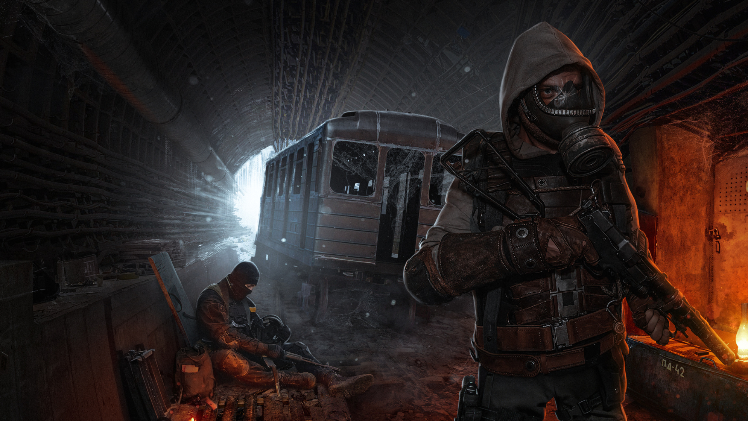 Metro 2033, Gaming art, Apocalypse, Post-apocalyptic, 2560x1440 HD Desktop