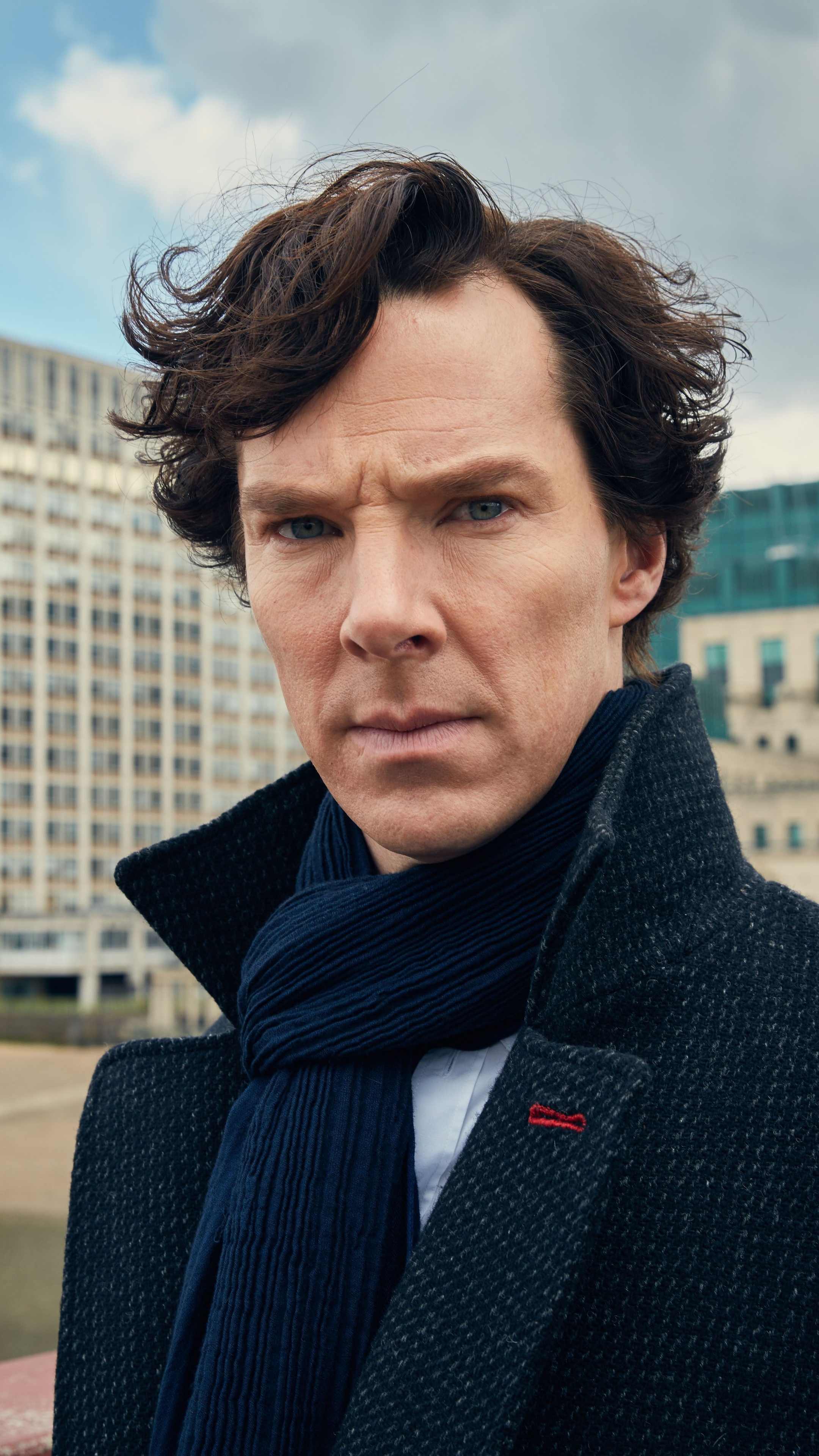 Benedict Cumberbatch, Sherlock, 8K, Sony Xperia, 2160x3840 4K Phone