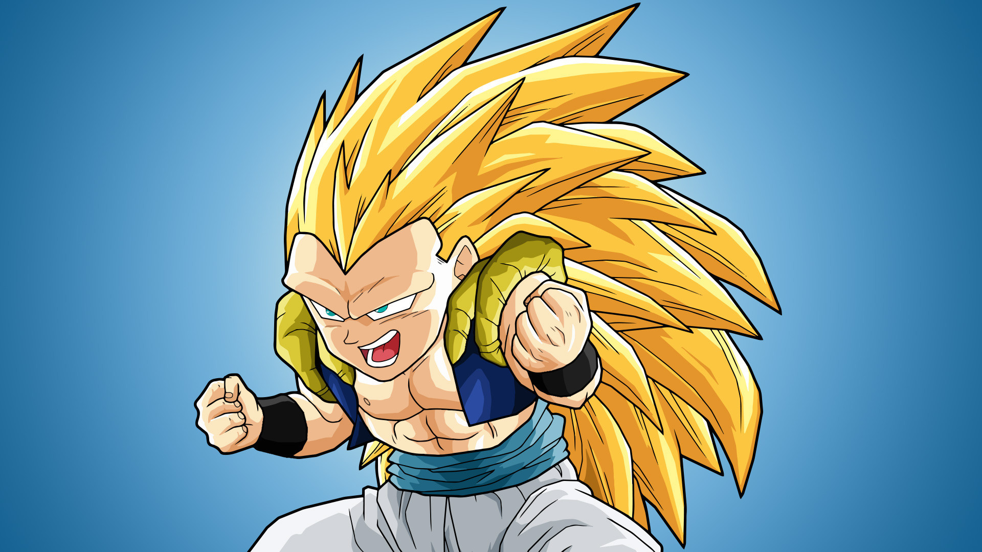 Gotenks, Wallpaper collection, Vegeta, Dragon Ball Z, 1920x1080 Full HD Desktop