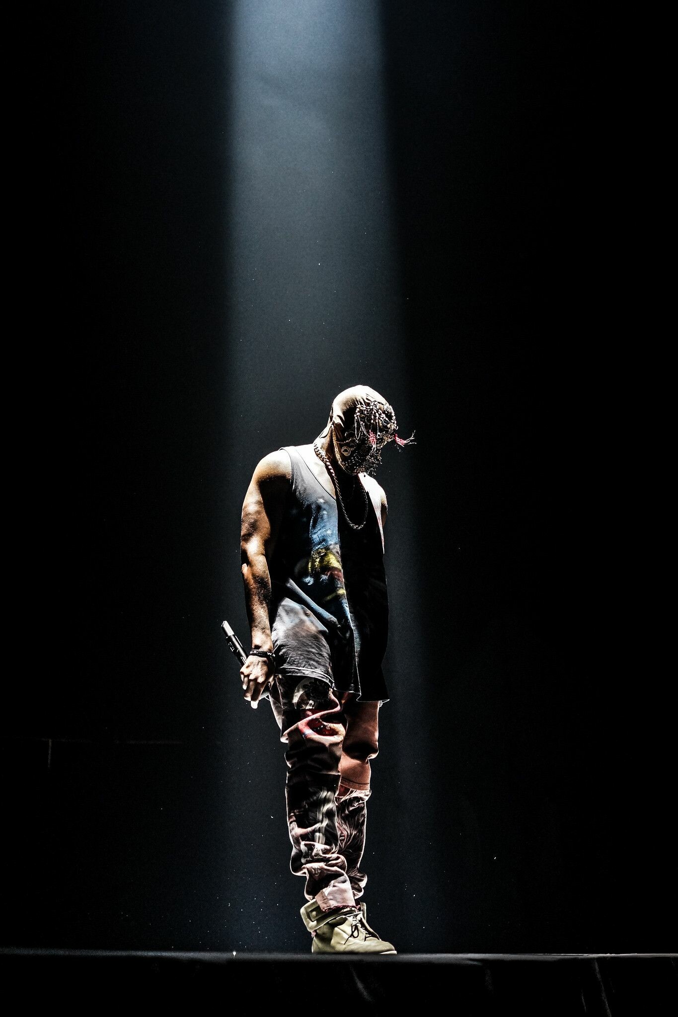 Kanye West, Berlin art, Yeezus inspiration, Creative designs, 1370x2050 HD Phone