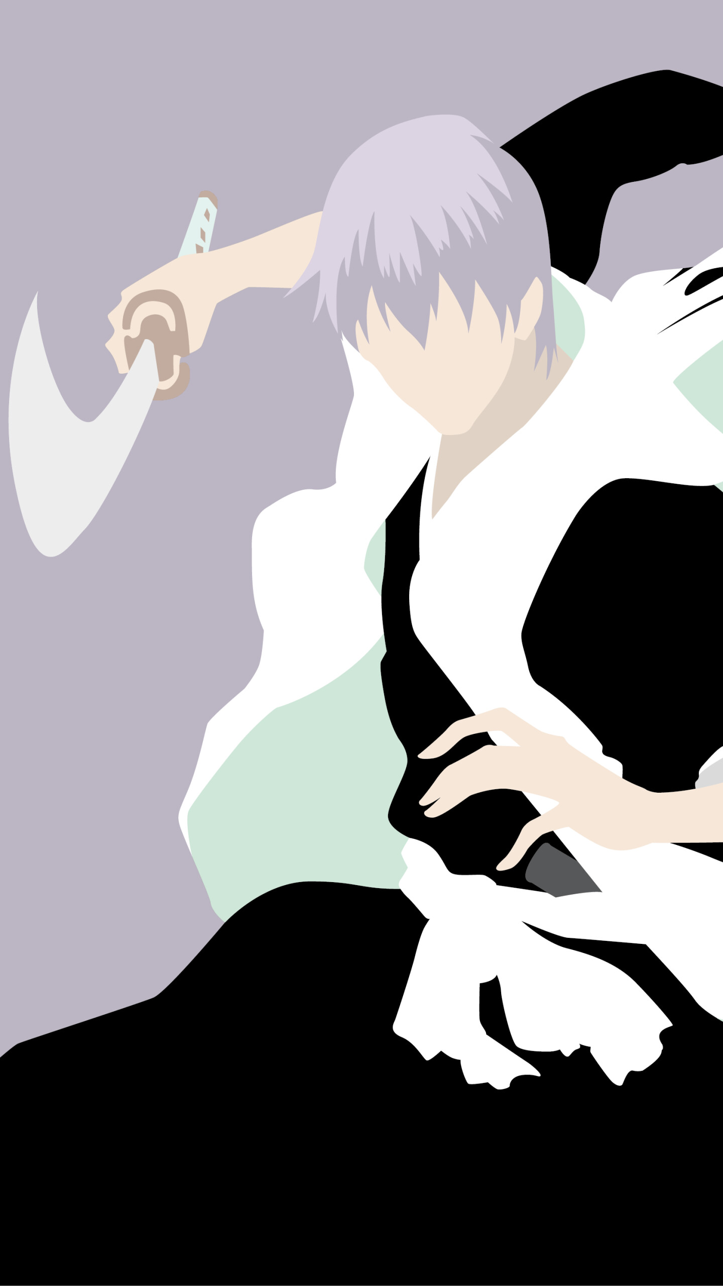 Anime Bleach, Gin Ichimaru, 1440x2560 HD Phone