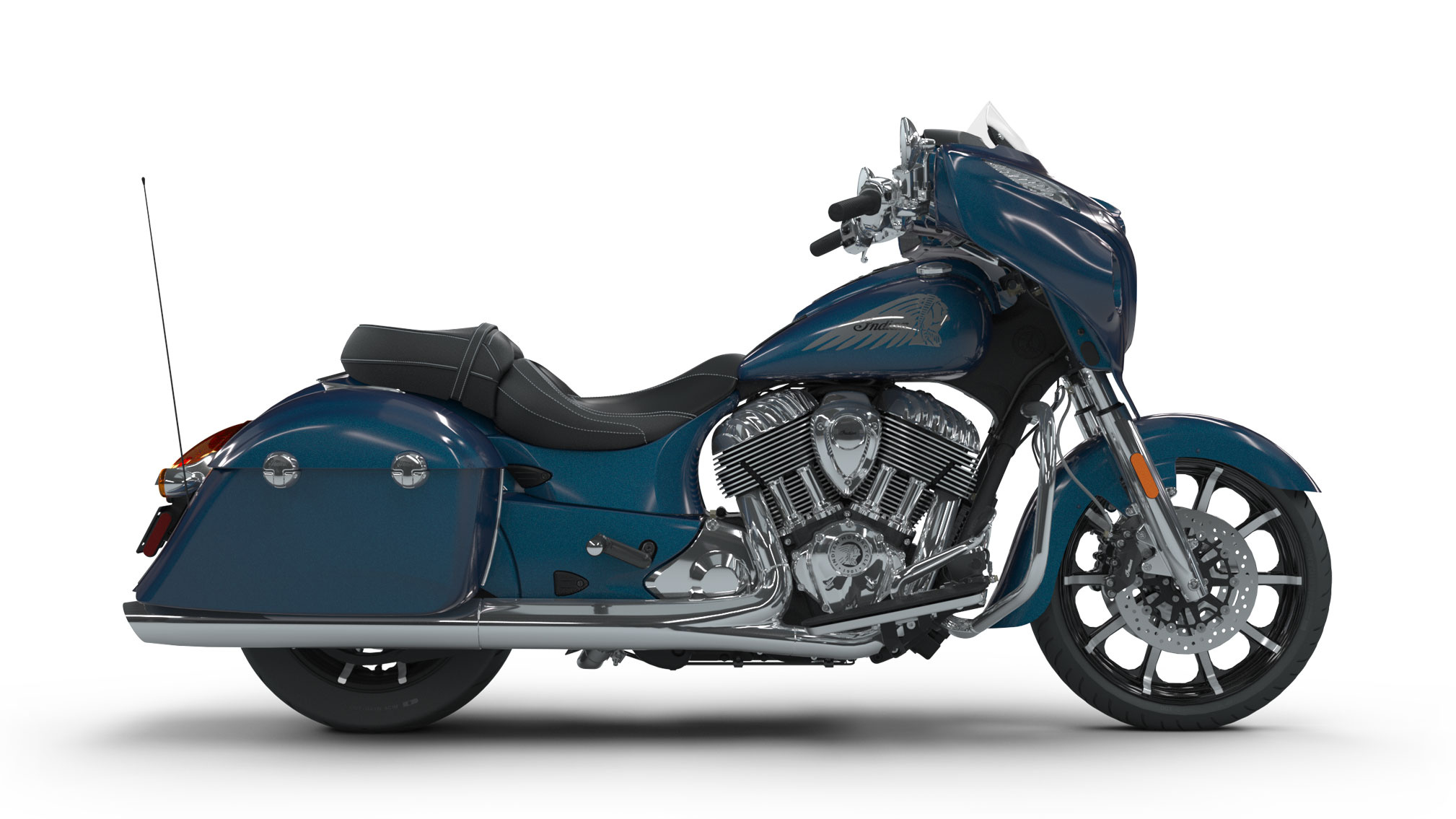 Indian Chieftain Limited, 2018 model, Luxury and power, Total Motorcycle review, 2020x1140 HD Desktop