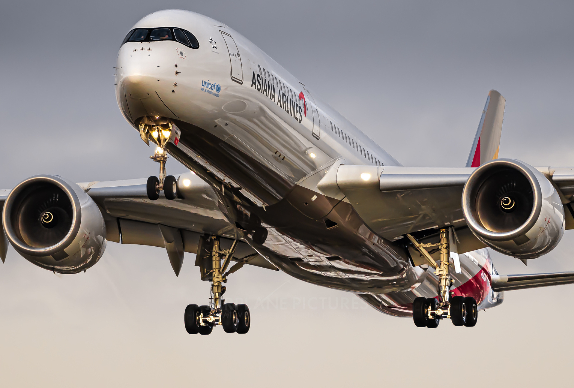 Asiana Airlines, Airbus A350, London Heathrow, Photo ID, 1920x1300 HD Desktop