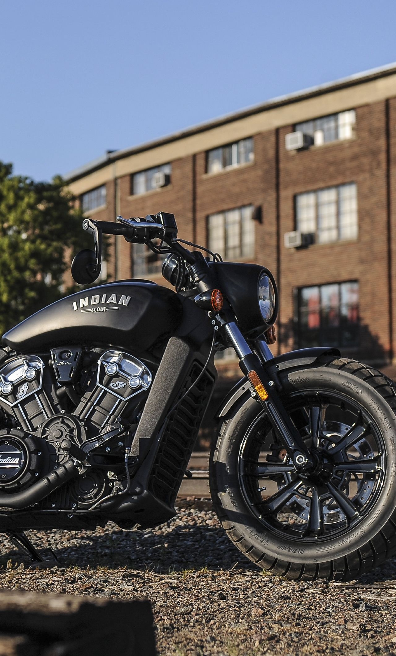 Indian Motorcycle, Indian Scout Bobber, Sleek design, Powerful performance, 1280x2120 HD Phone