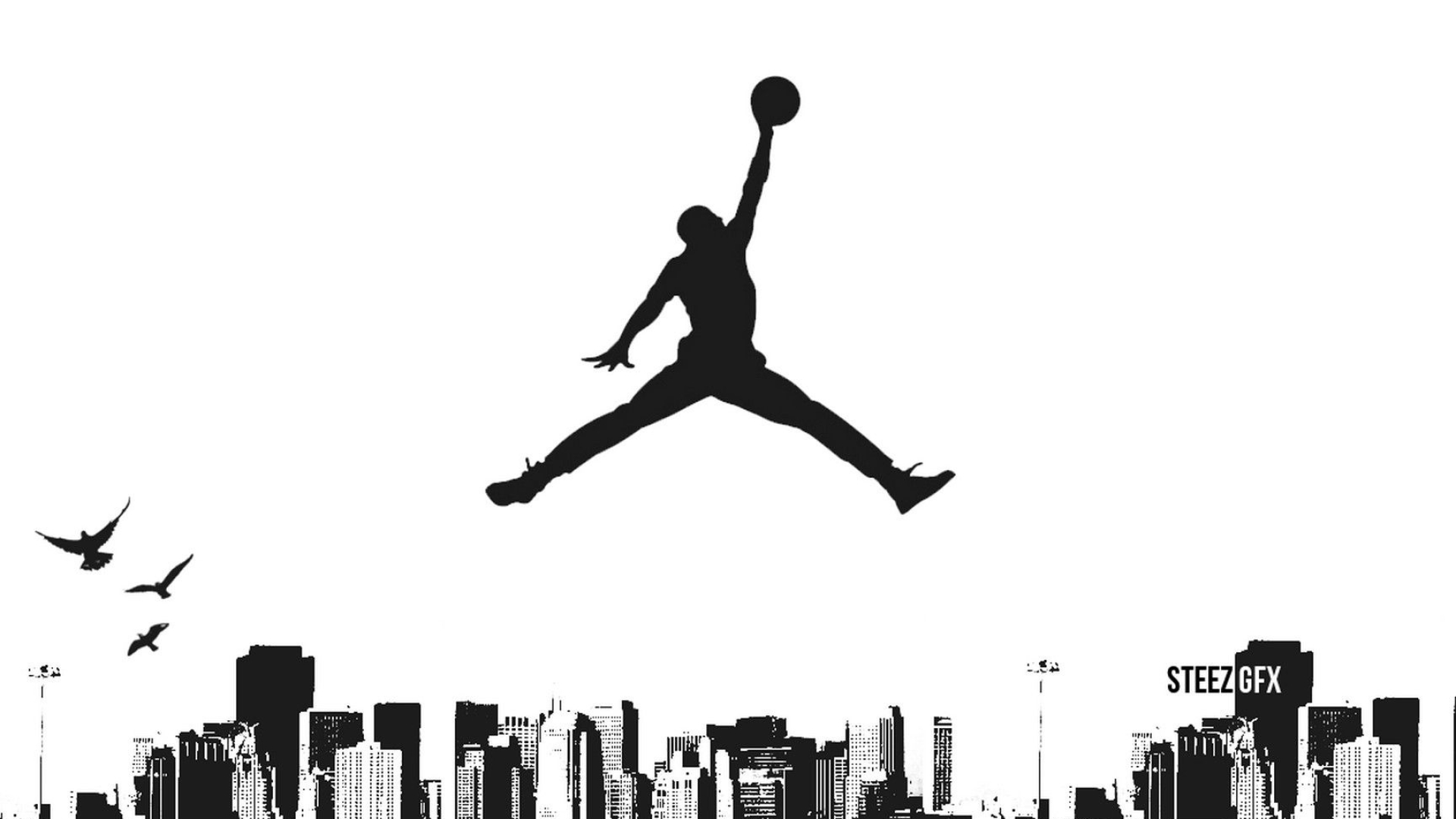 Skyline, Jumpman Logo Wallpaper, 1920x1080 Full HD Desktop