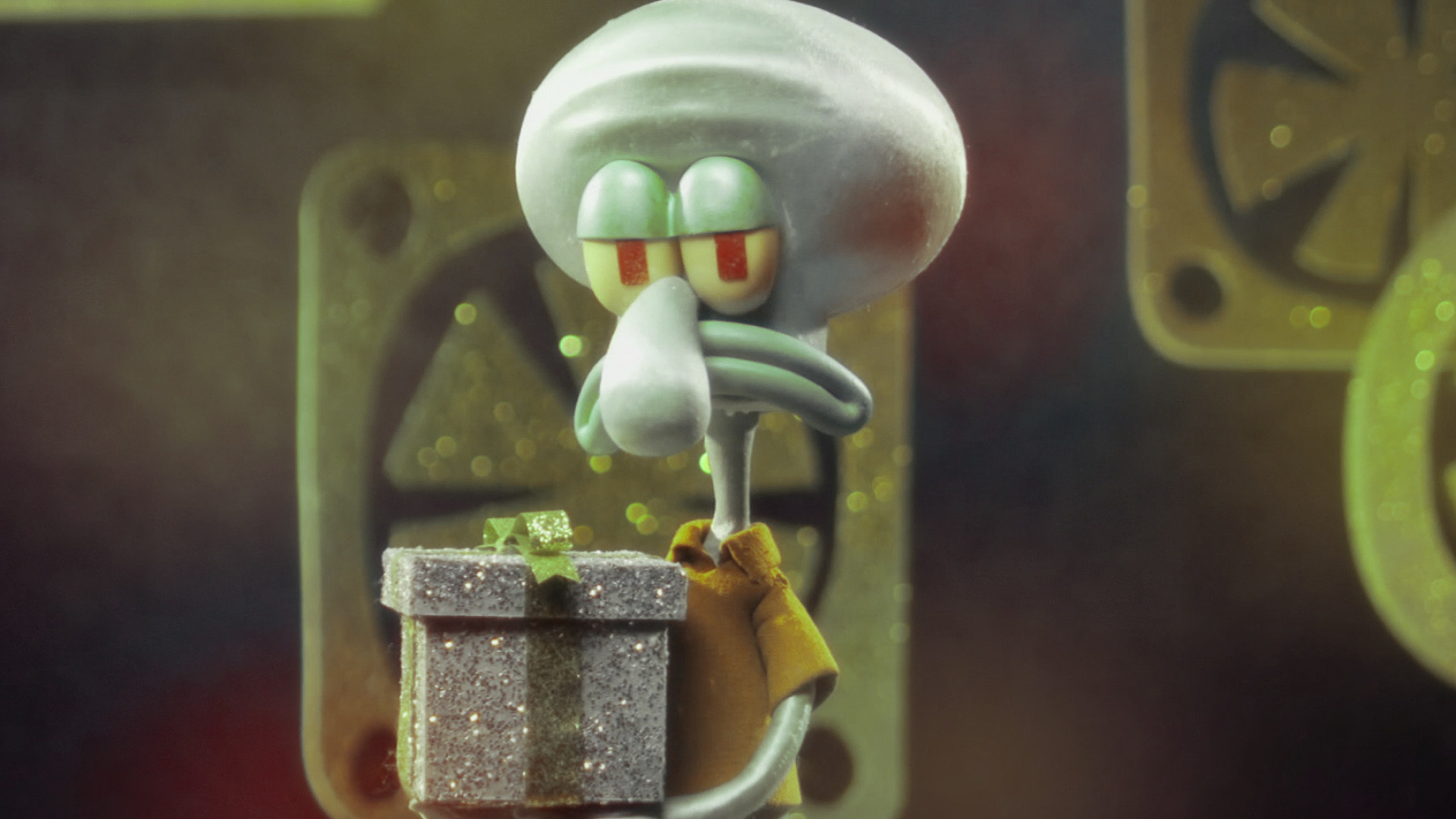 Squidward, SpongeBob SquarePants, Animation, Creative wallpapers, 1920x1080 Full HD Desktop