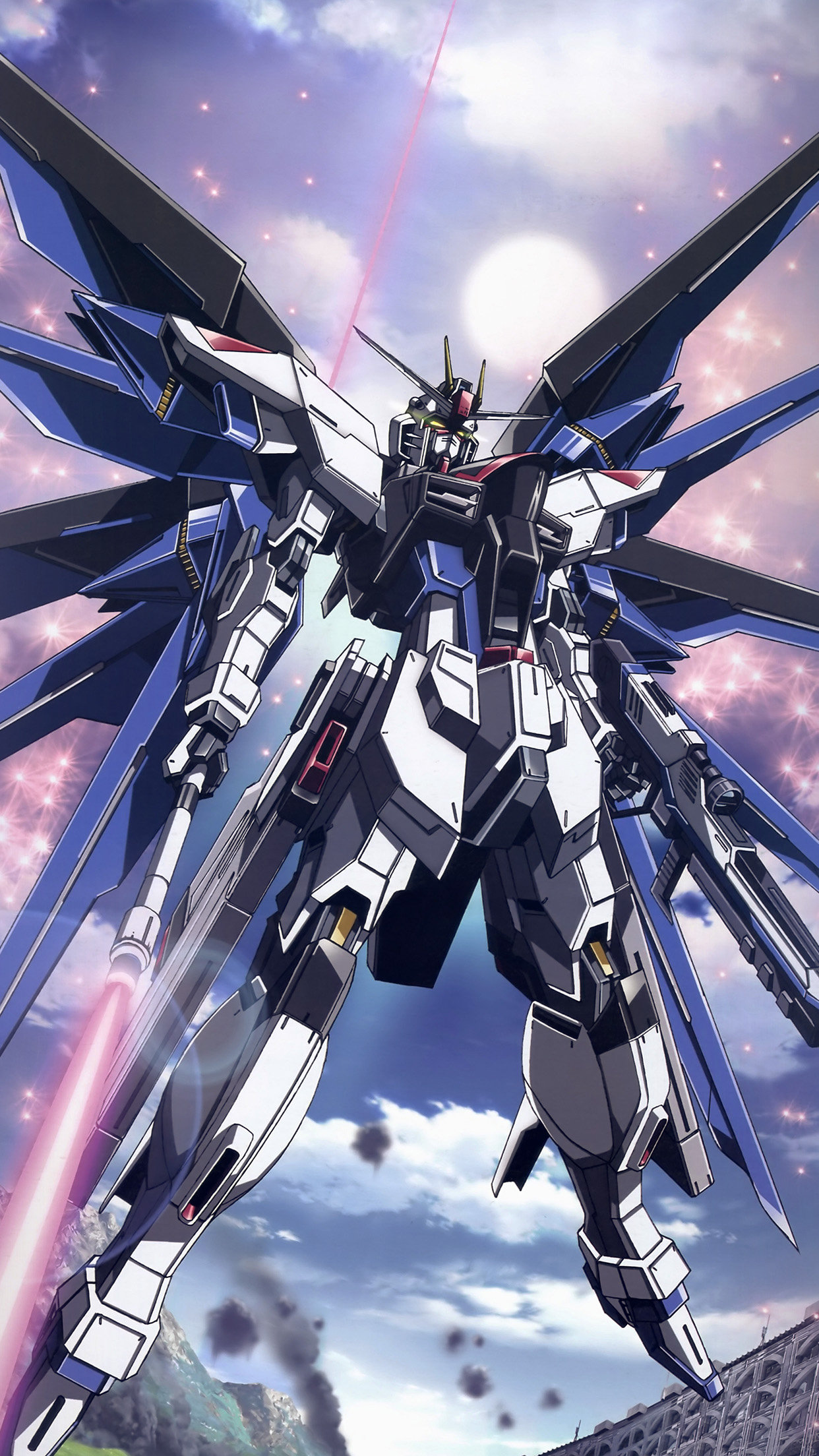 ZGMF-X10A Freedom, Gundam Wallpaper, 1250x2210 HD Phone