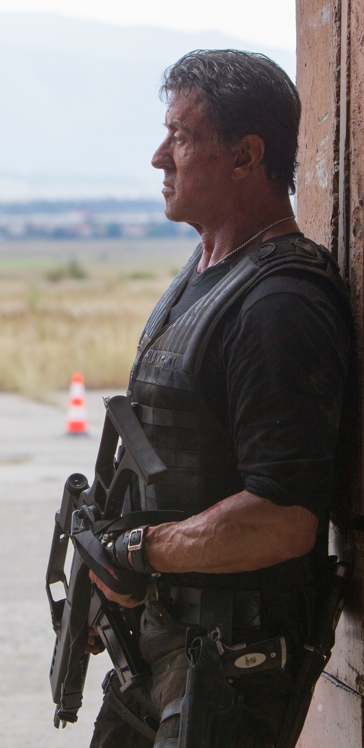 The Expendables, High-octane action, Legendary heroes, Intense showdowns, 1440x2960 HD Phone