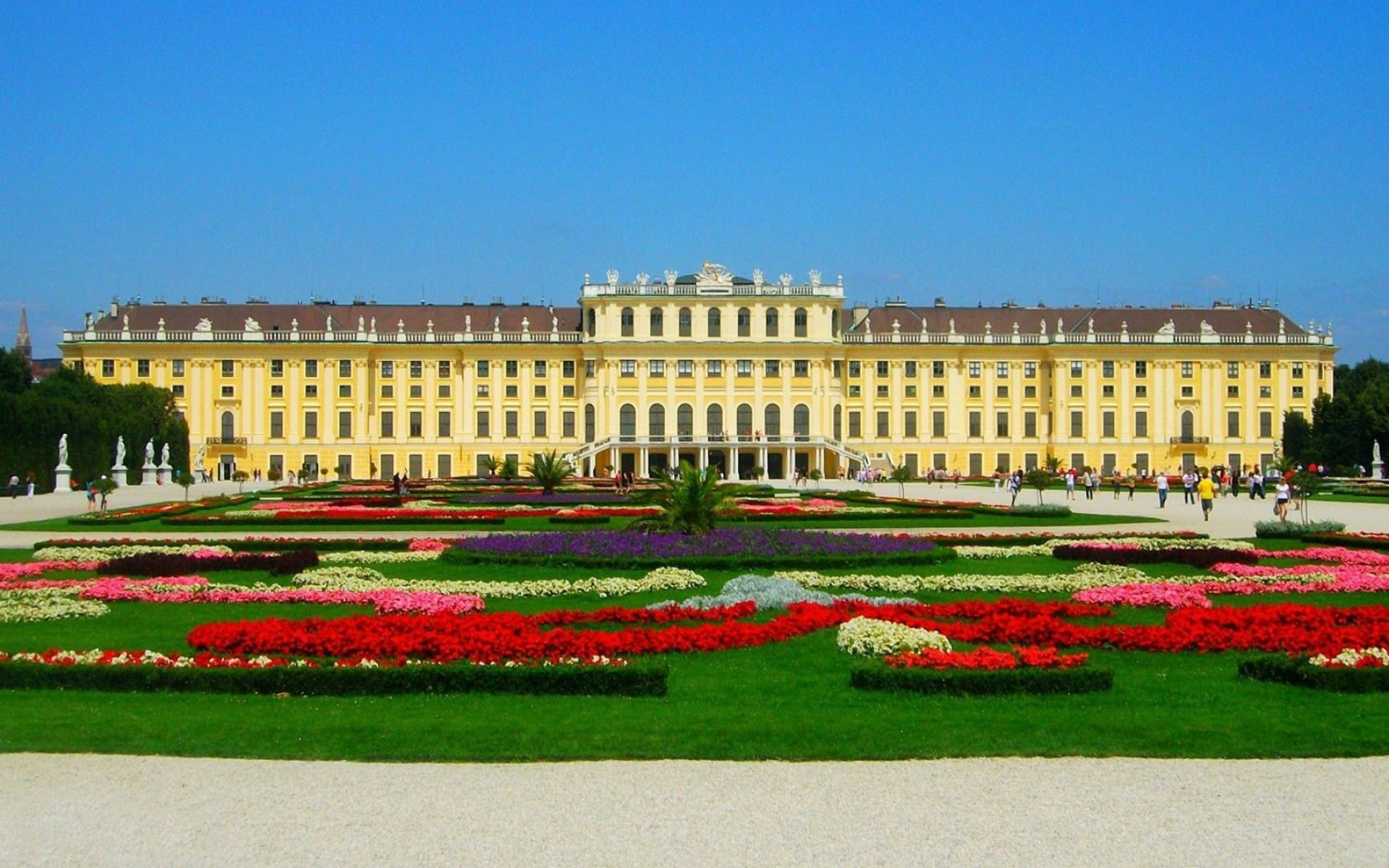 Schonbrunn Palace, Vienna (Austria) Wallpaper, 1920x1200 HD Desktop